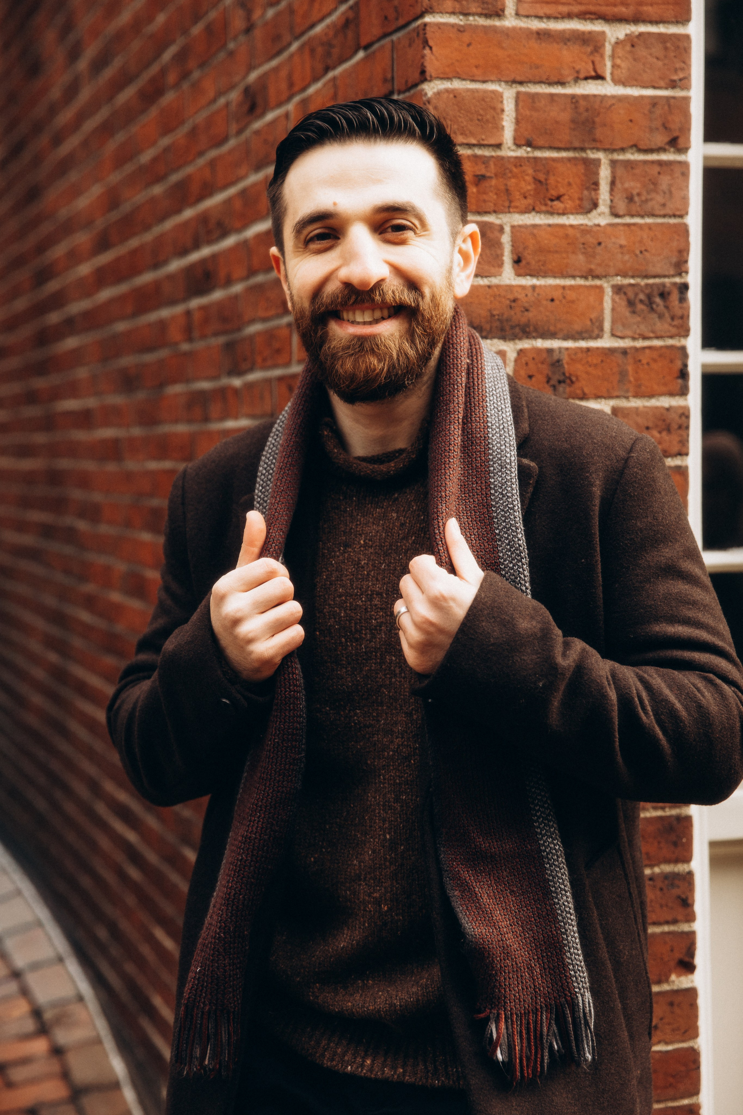 Winter Pregnancy Photoshoot | Bacon Hill, Boston