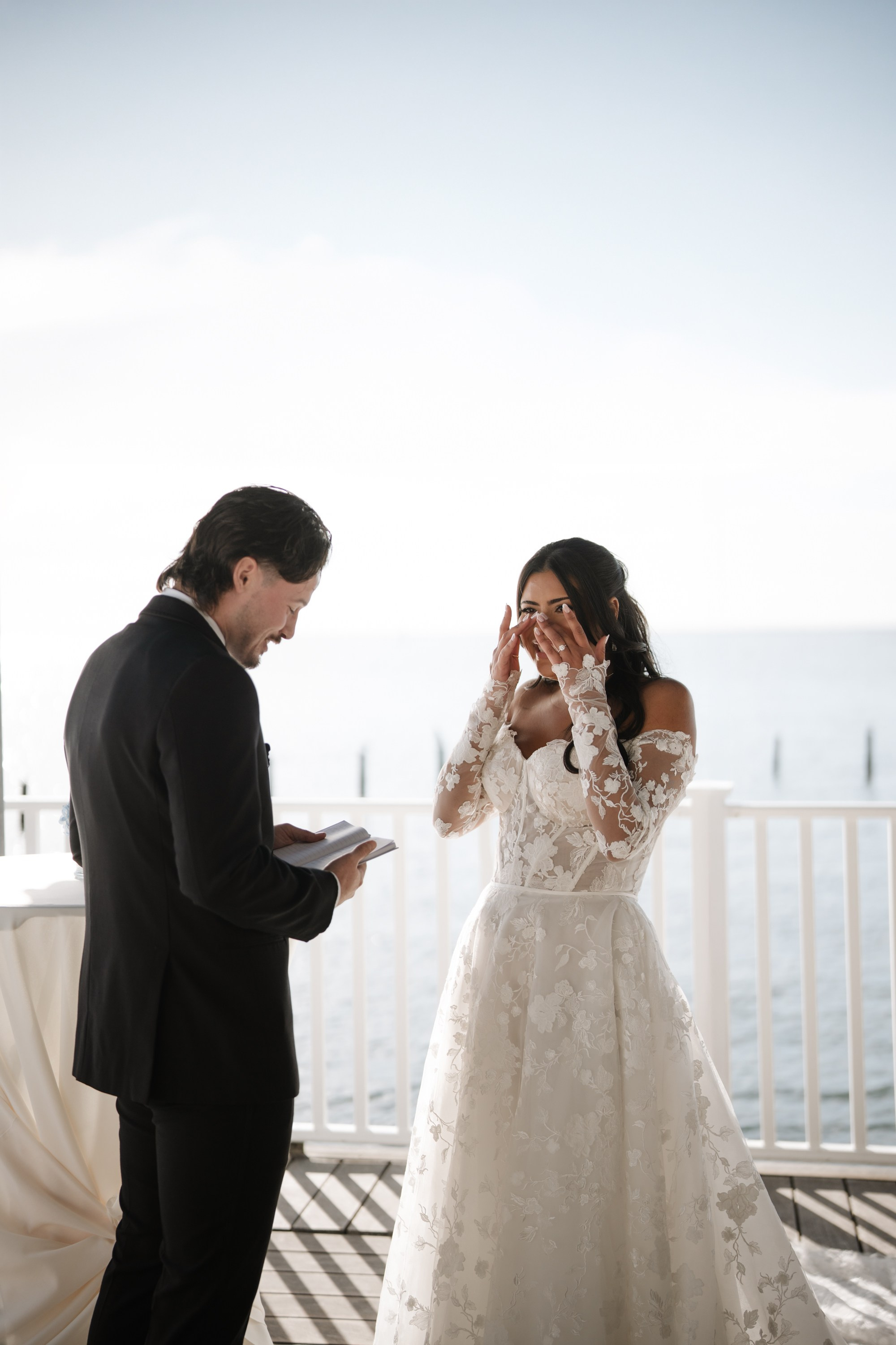 Christina and Ryan’s wedding. Long Beach Island, NJ. Portrait and wedding photographer in New York