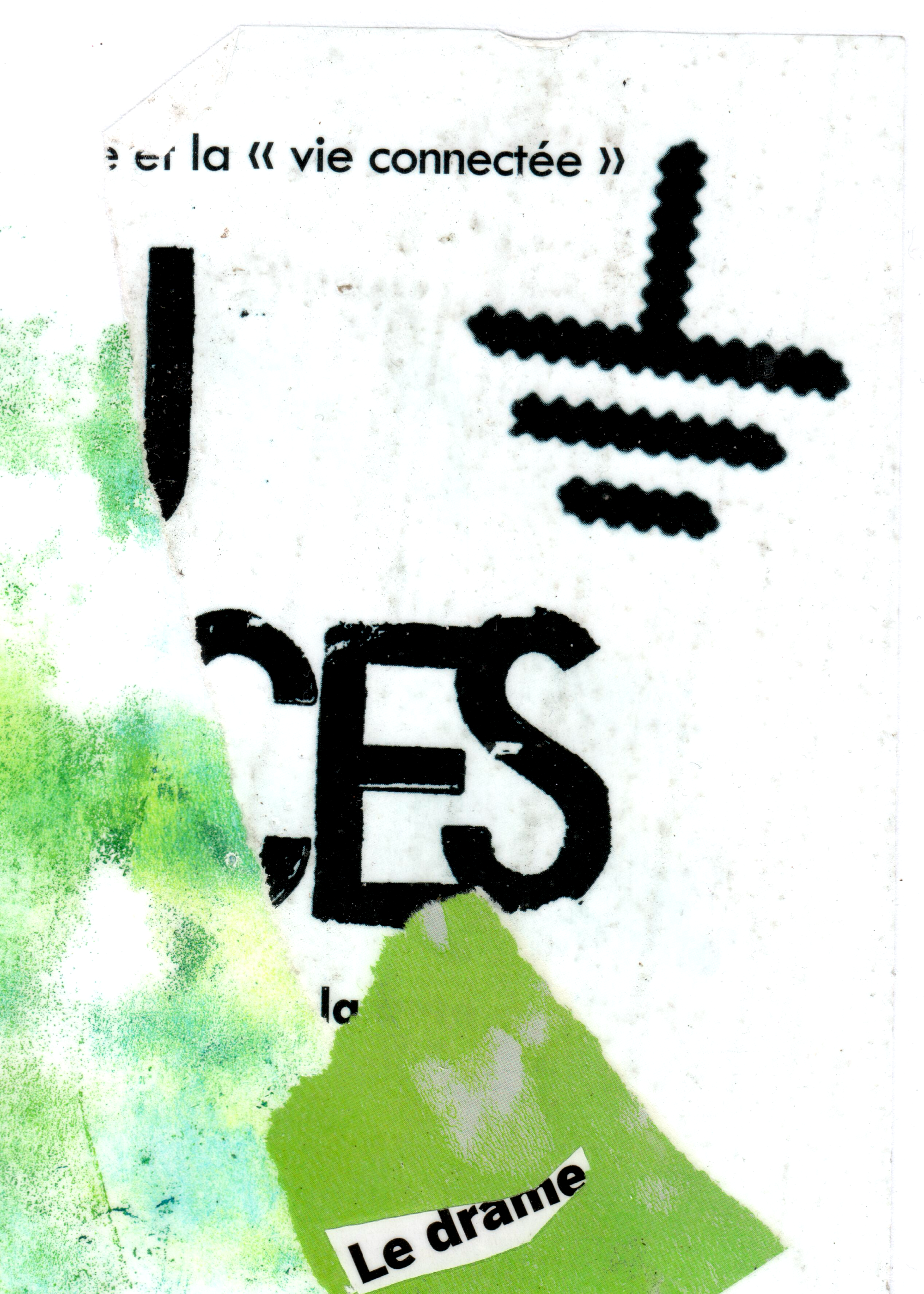 Le drama. Rita Salnikova — Collage Artist and Visual Creator in Grenoble France