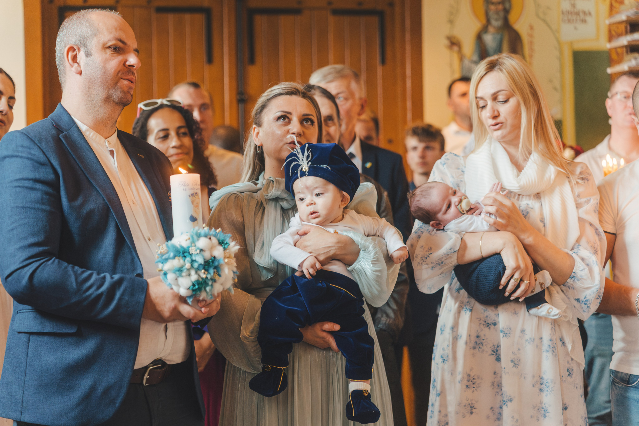 Théo Andrei`s Christening