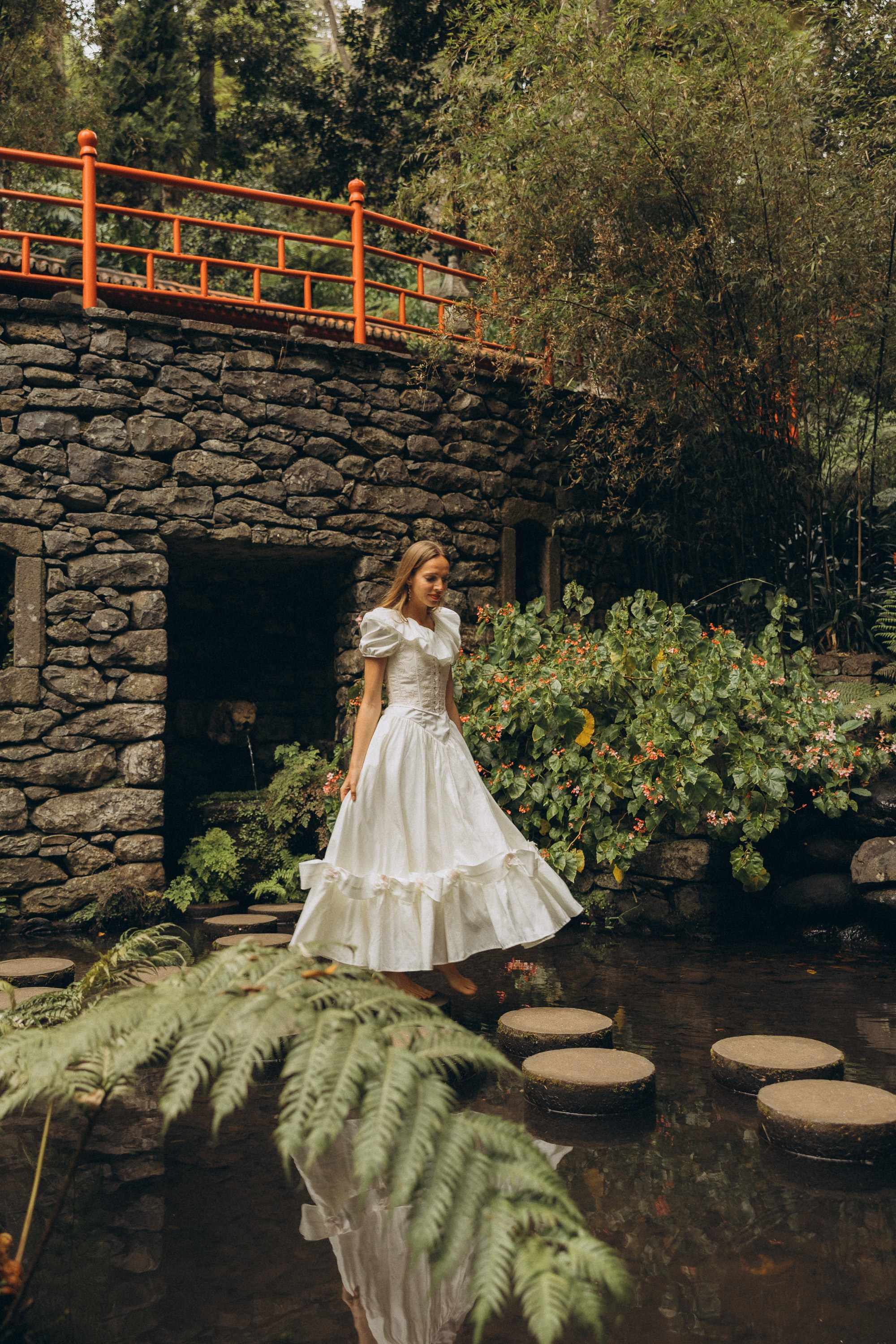 Ladies in the Jardim Monte Palace