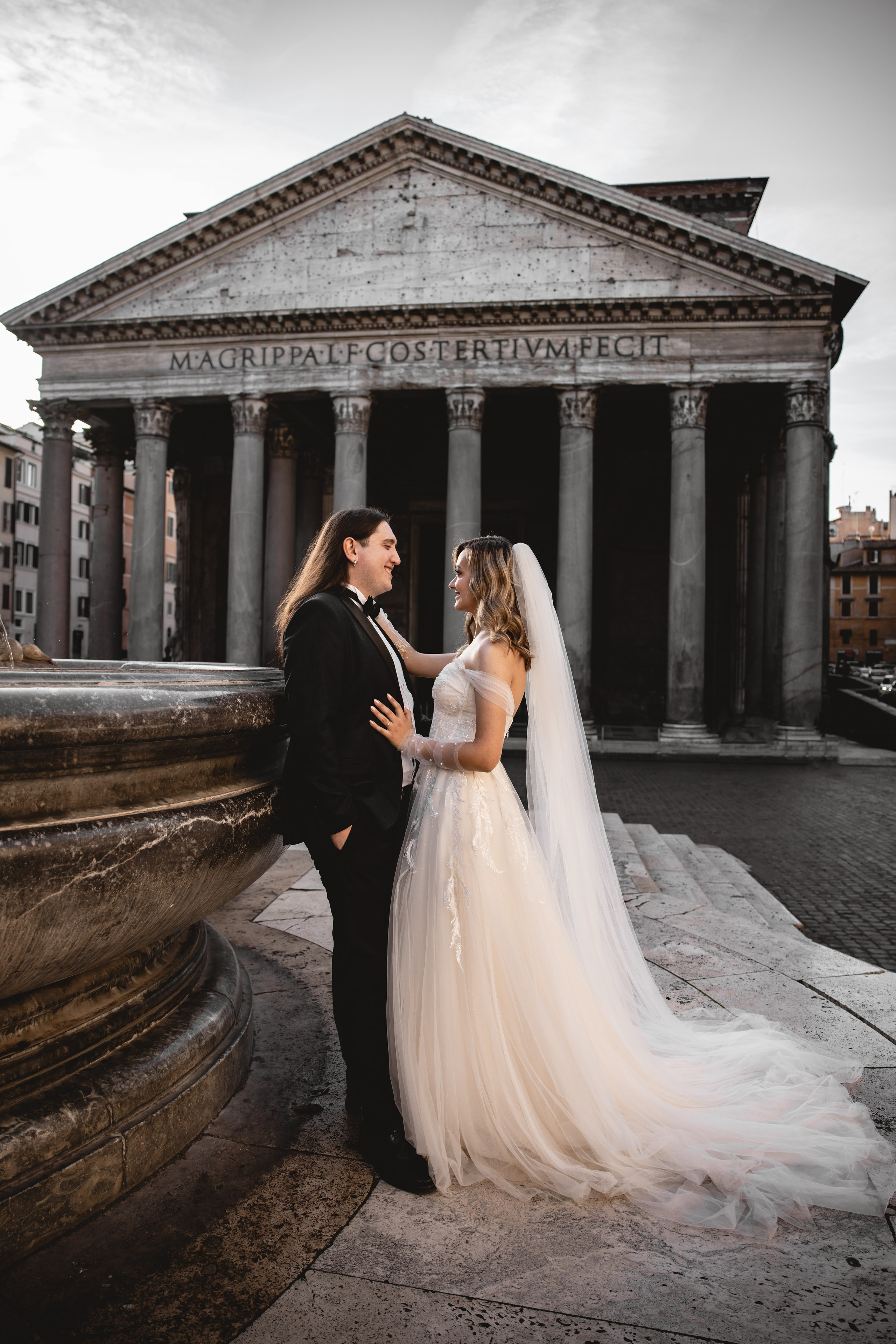 Wedding in Roma. Professional wedding photographer in Copenhagen, Denmark — Julia Byron
