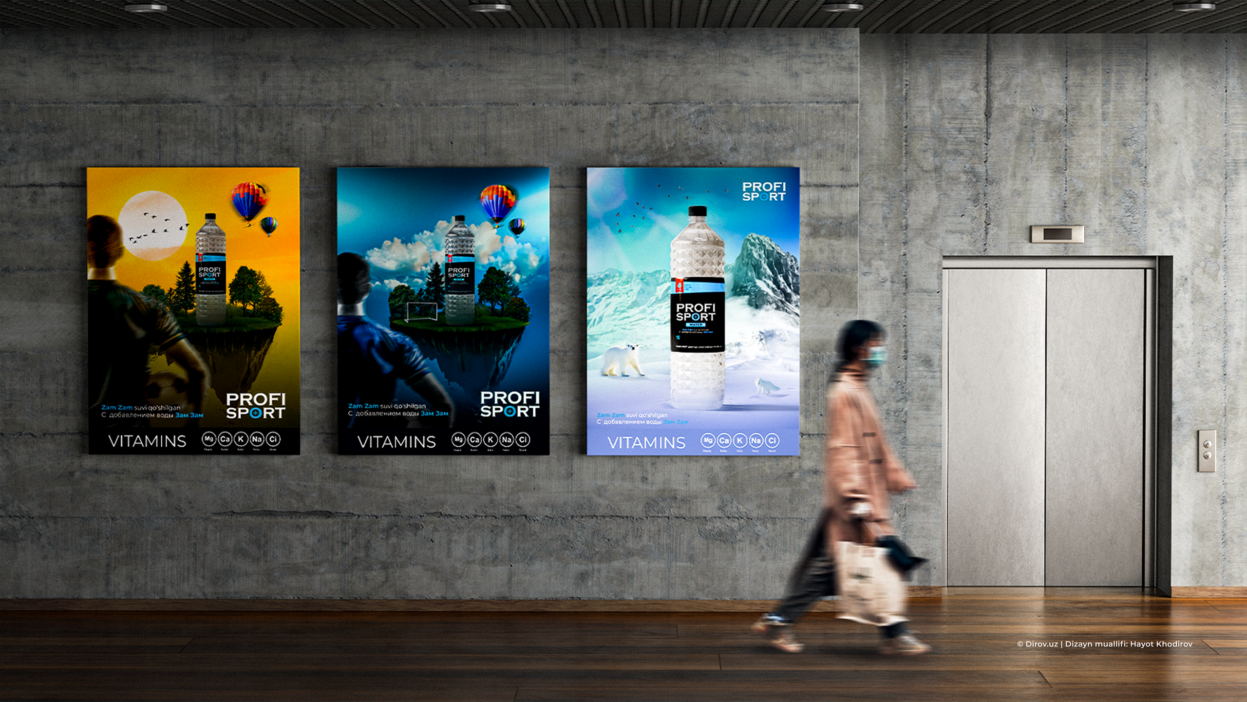 Profi Sport - Qadoq dizayni. Dirov — Hayot Khodirov