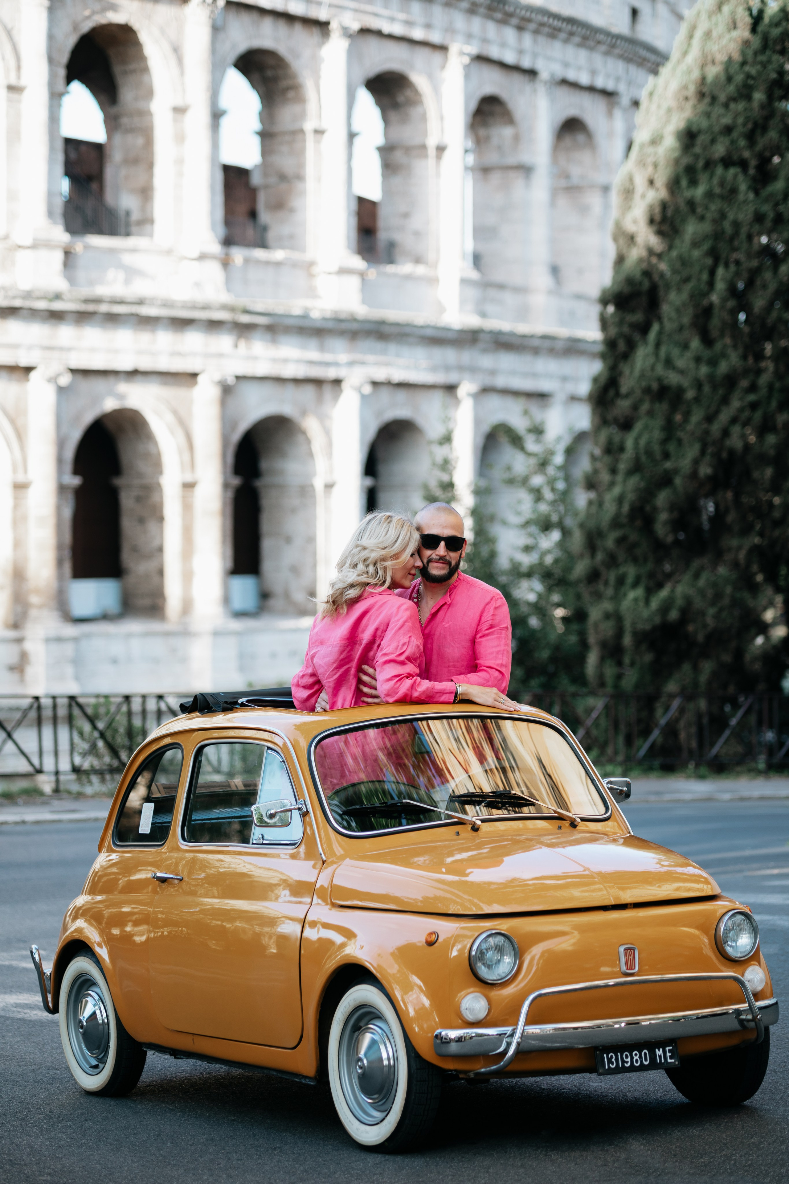 Aija & Sergej. Vacation photoshoot in Rome. Photographer in Rome