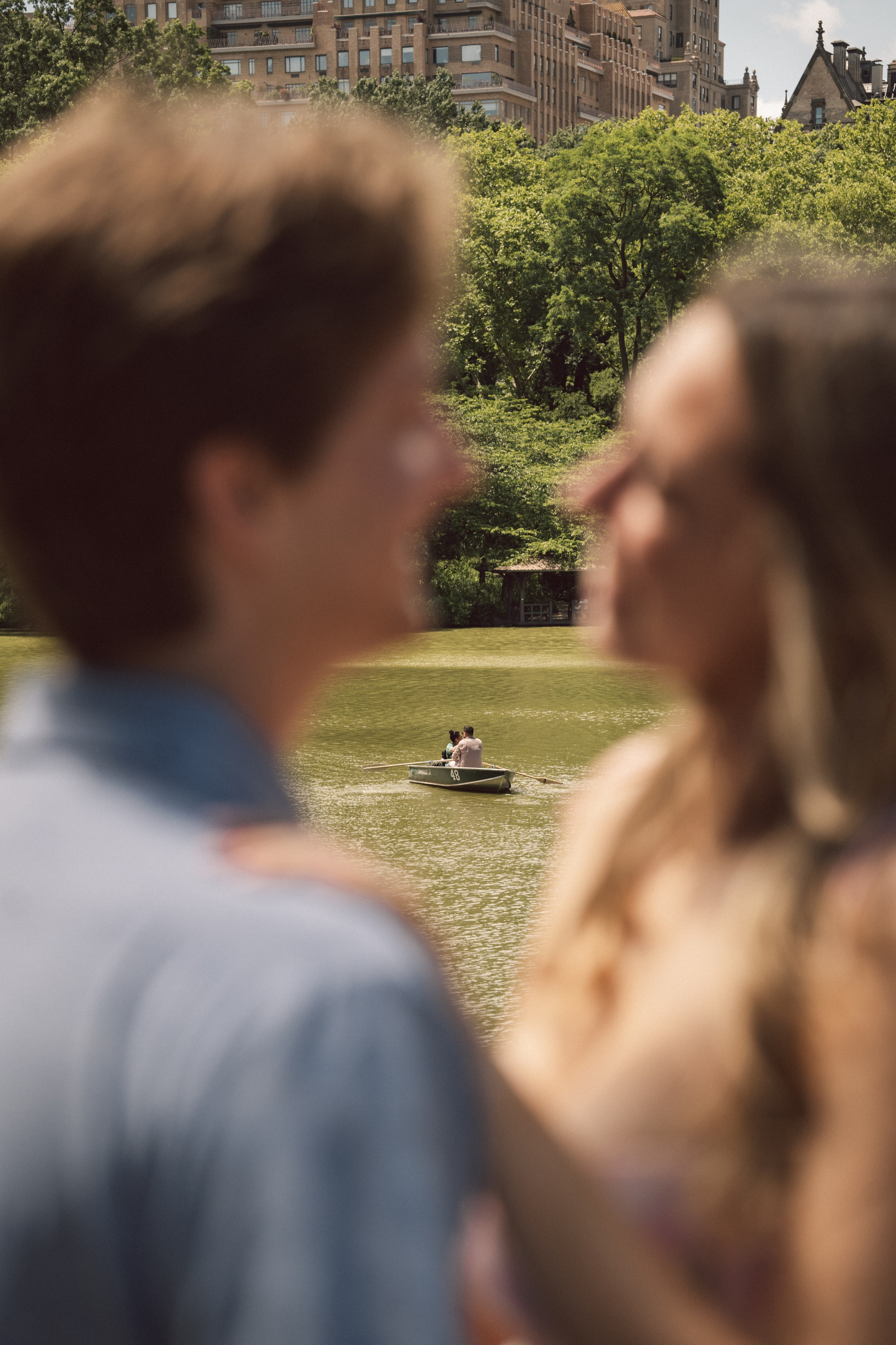 Surprise proposal Central Park. New York + destination photographer