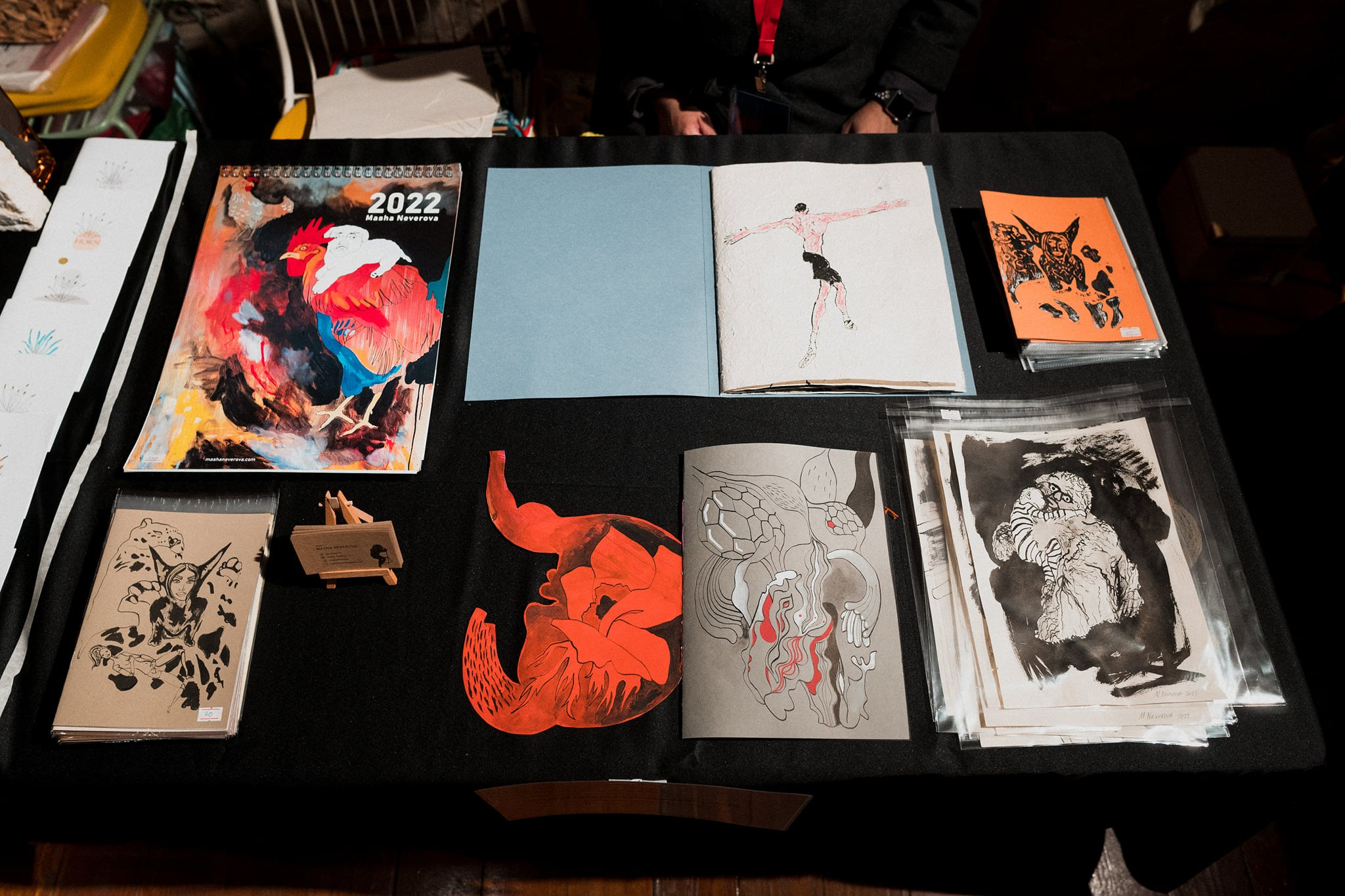 DRAWINGS. Artist Masha Neverova