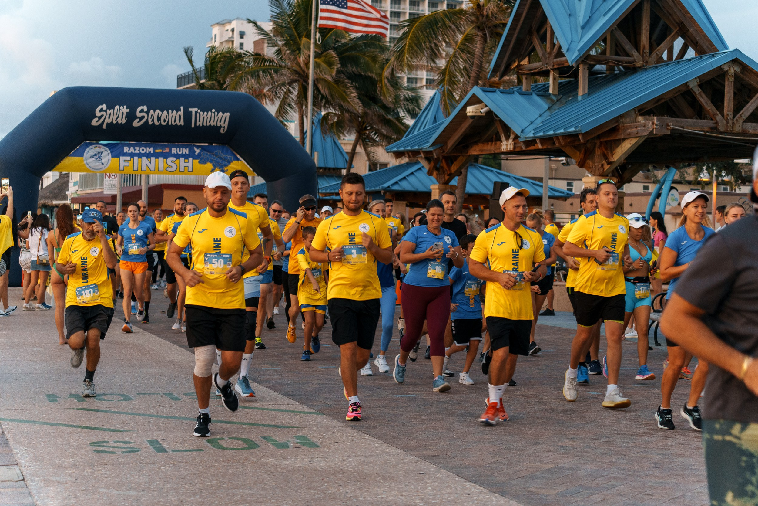 RAZOM RUN. ФОТОГРАФ ФЛОРИДА МАЙАМИ