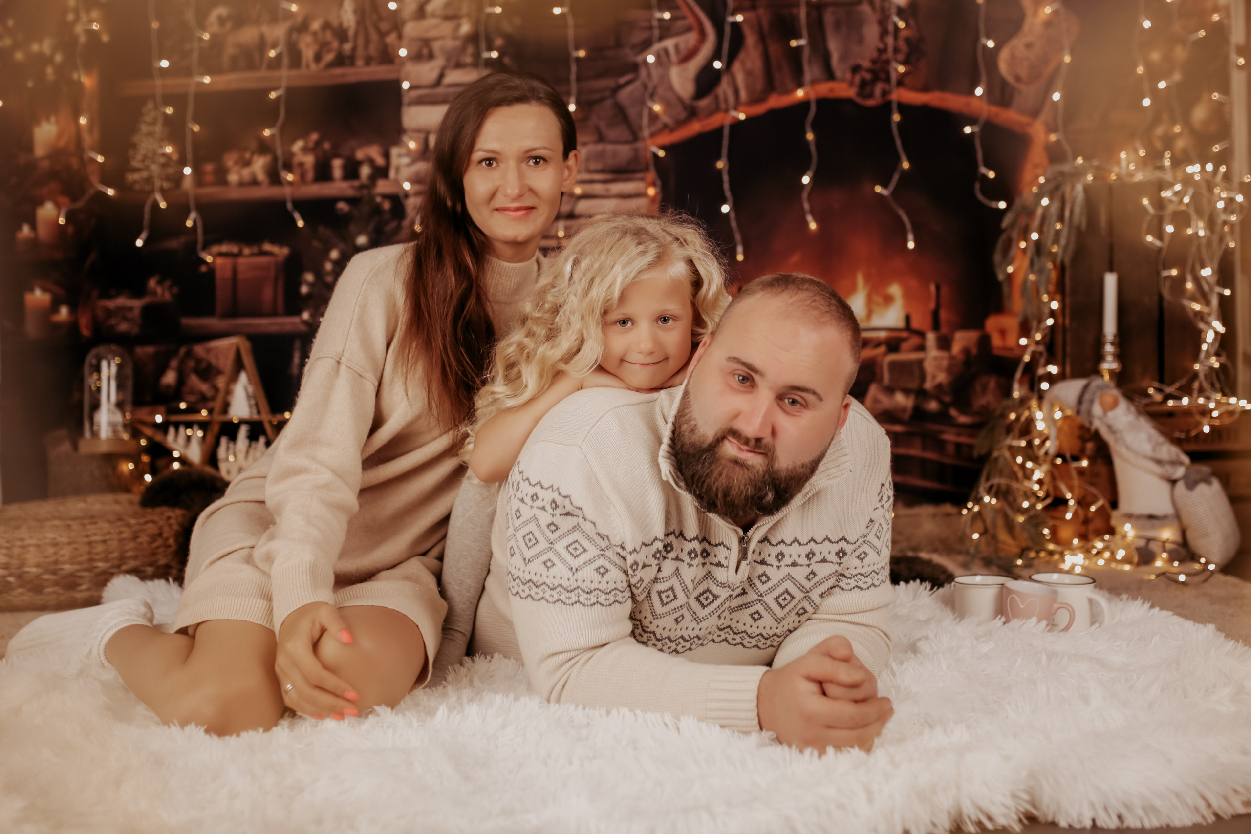 Weihnachtsshooting. Neugeborenen, Familien, Geschwister Fotografin aus Delmenhorst
