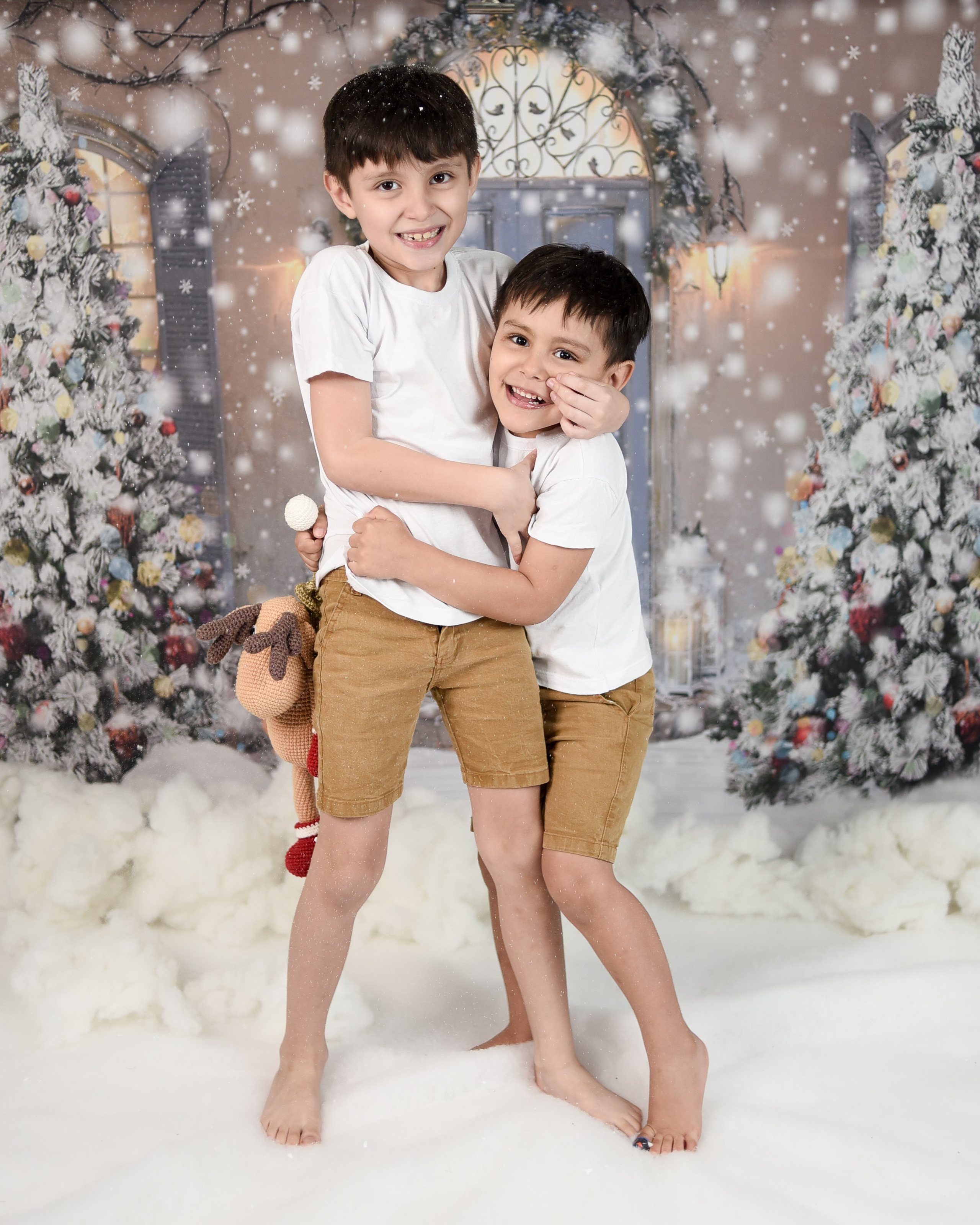 Sesión Navideña de Alaia y Familia. Fotografo de casamiento en misiones y fotógrafo de familia  Posadas