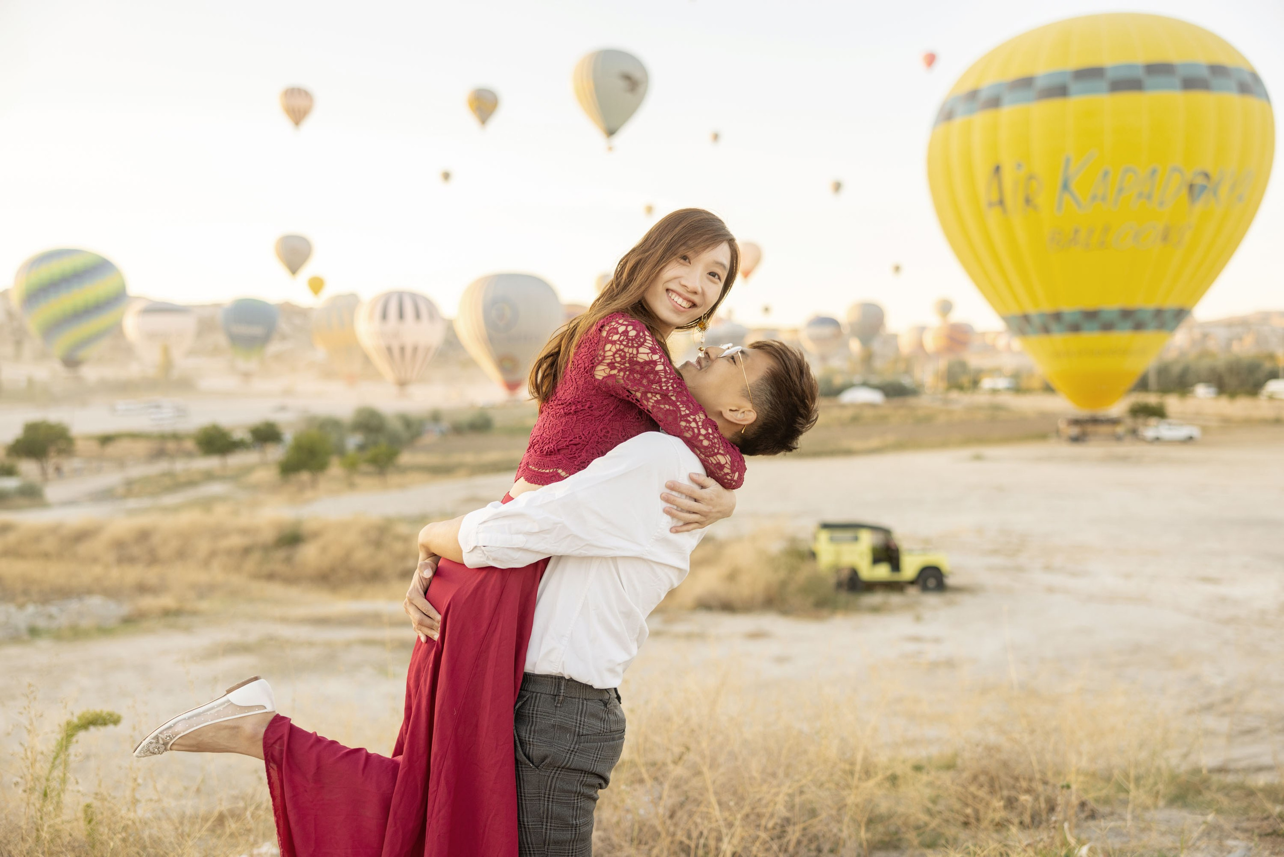 Couple photo shoot in Cappadocia. Julia Ganch I Fashion Wedding Photography I Cappadocia Turkey