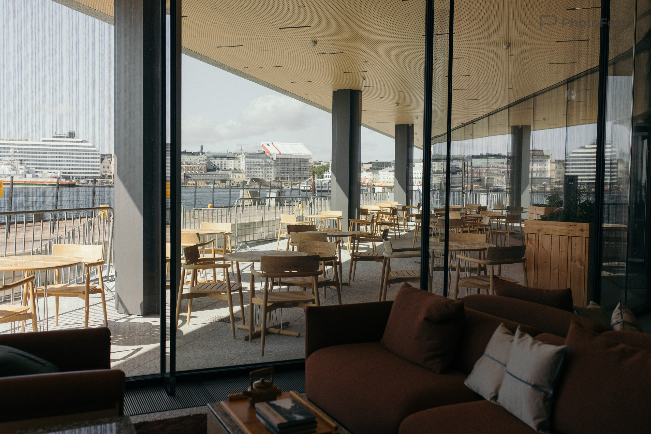 Hotelli Pier 4:n kattoterassi, Sokos. Valokuvaaja Lahti, Helsinki Elena Salonen