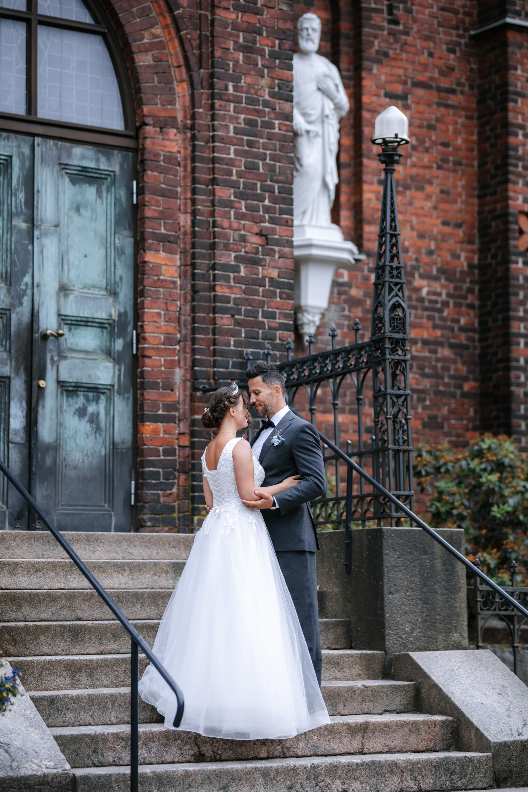 Häätarina Kaivopuistossa. Valokuvaaja Lahti, Helsinki Elena Salonen