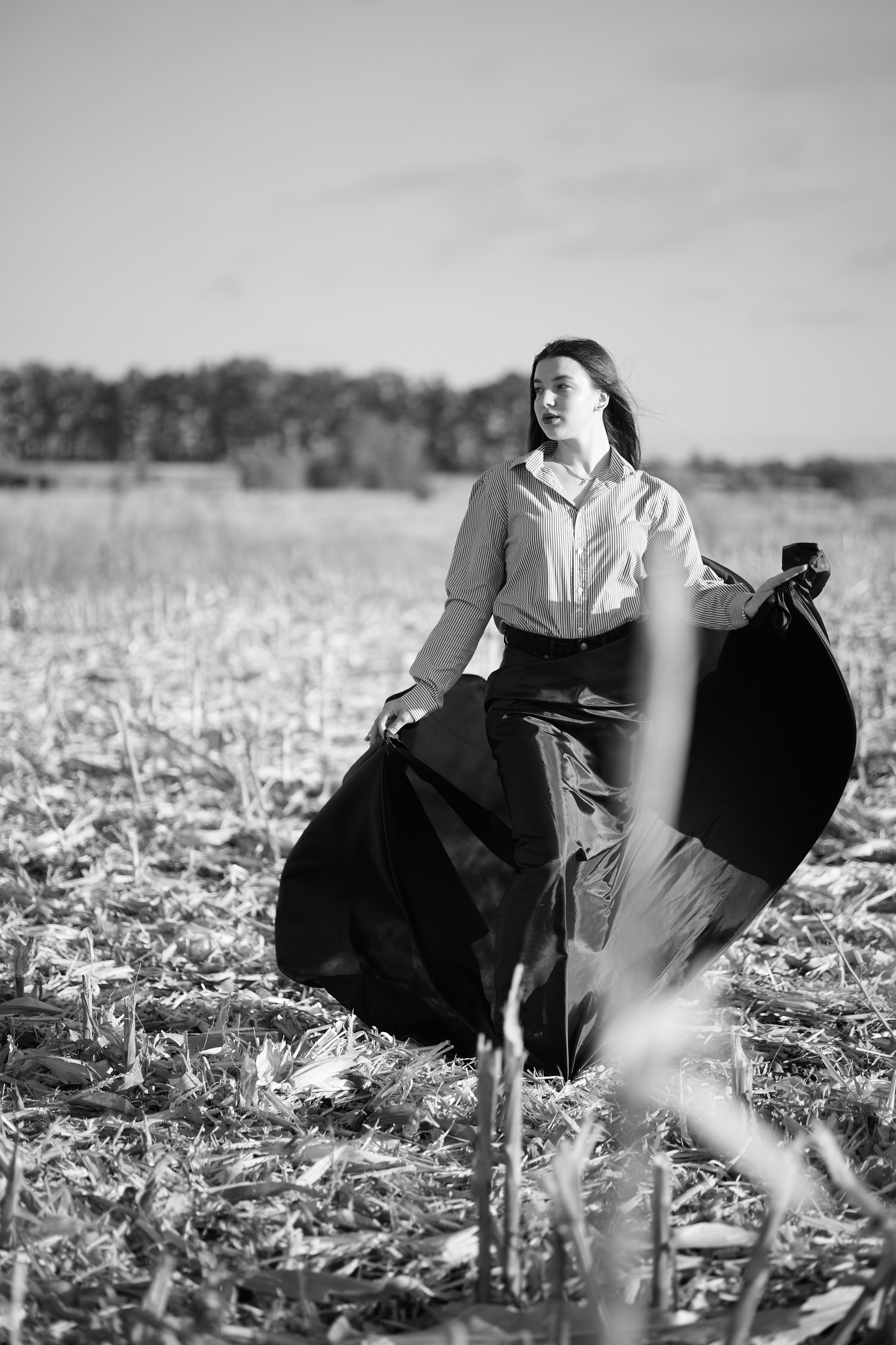Творча зйомка «поле, світанок, осінь». Весільний та сімейний фотограф Черкас