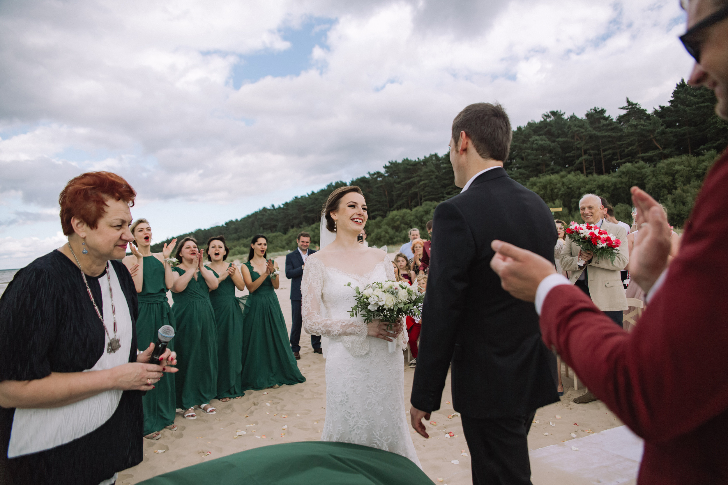 Wedding in Jurmala. Wedding and portrait photographer in Poland Vitali Frozen