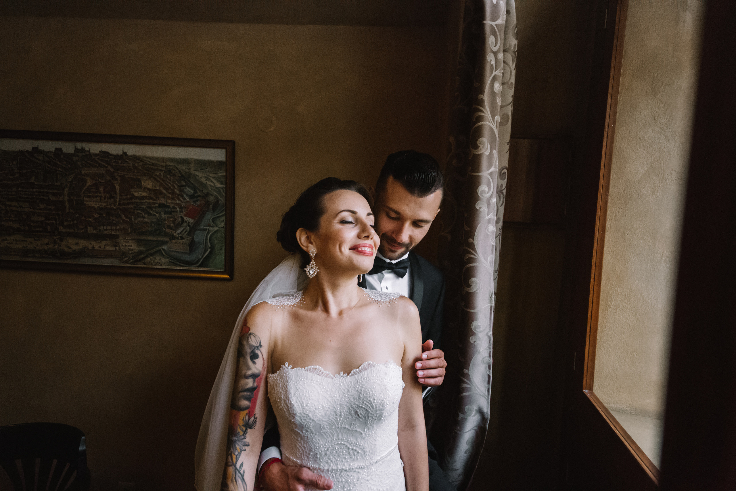 P&V wedding. Wedding and portrait photographer in Poland Vitali Frozen