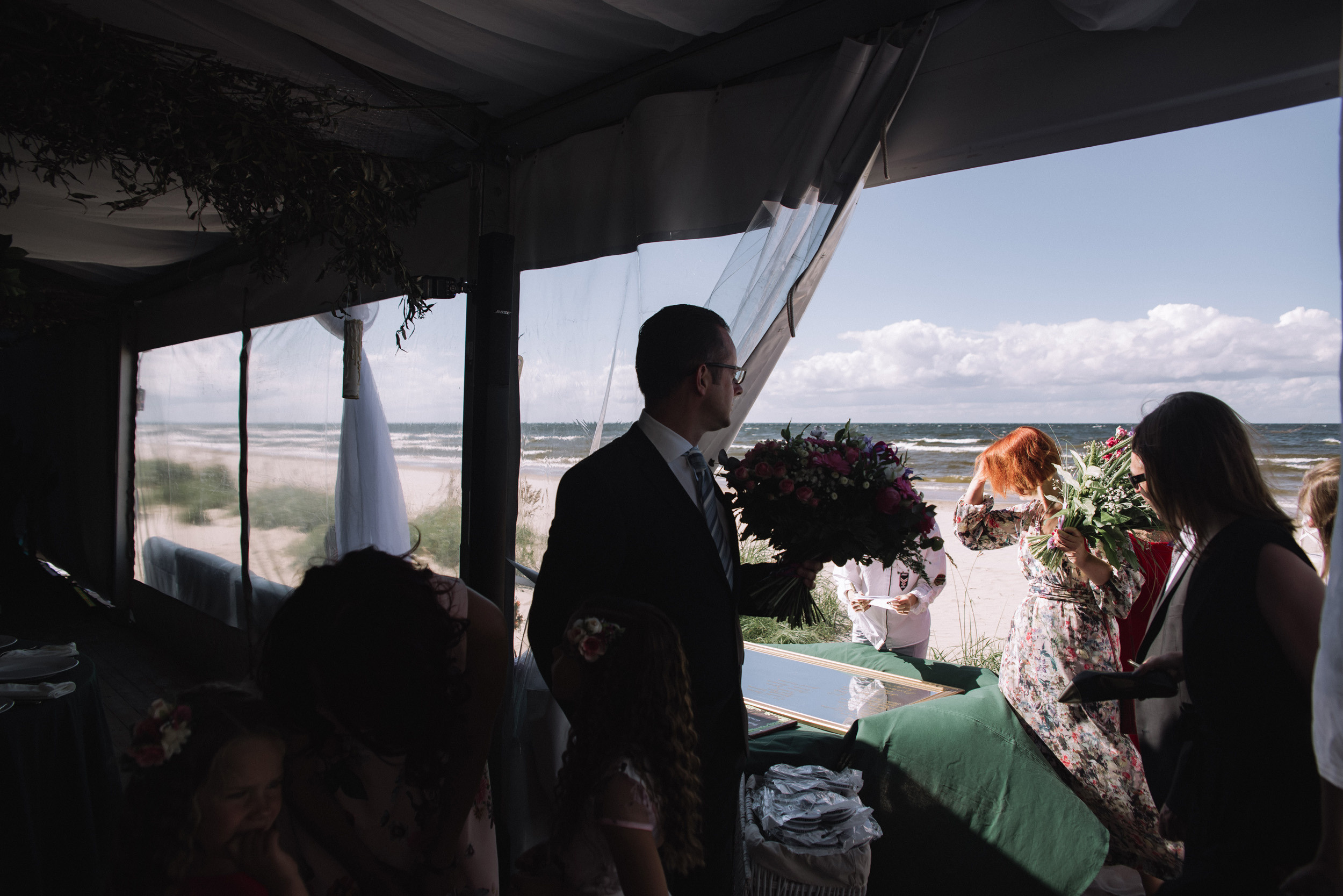 Wedding in Jurmala. Wedding and portrait photographer in Poland Vitali Frozen