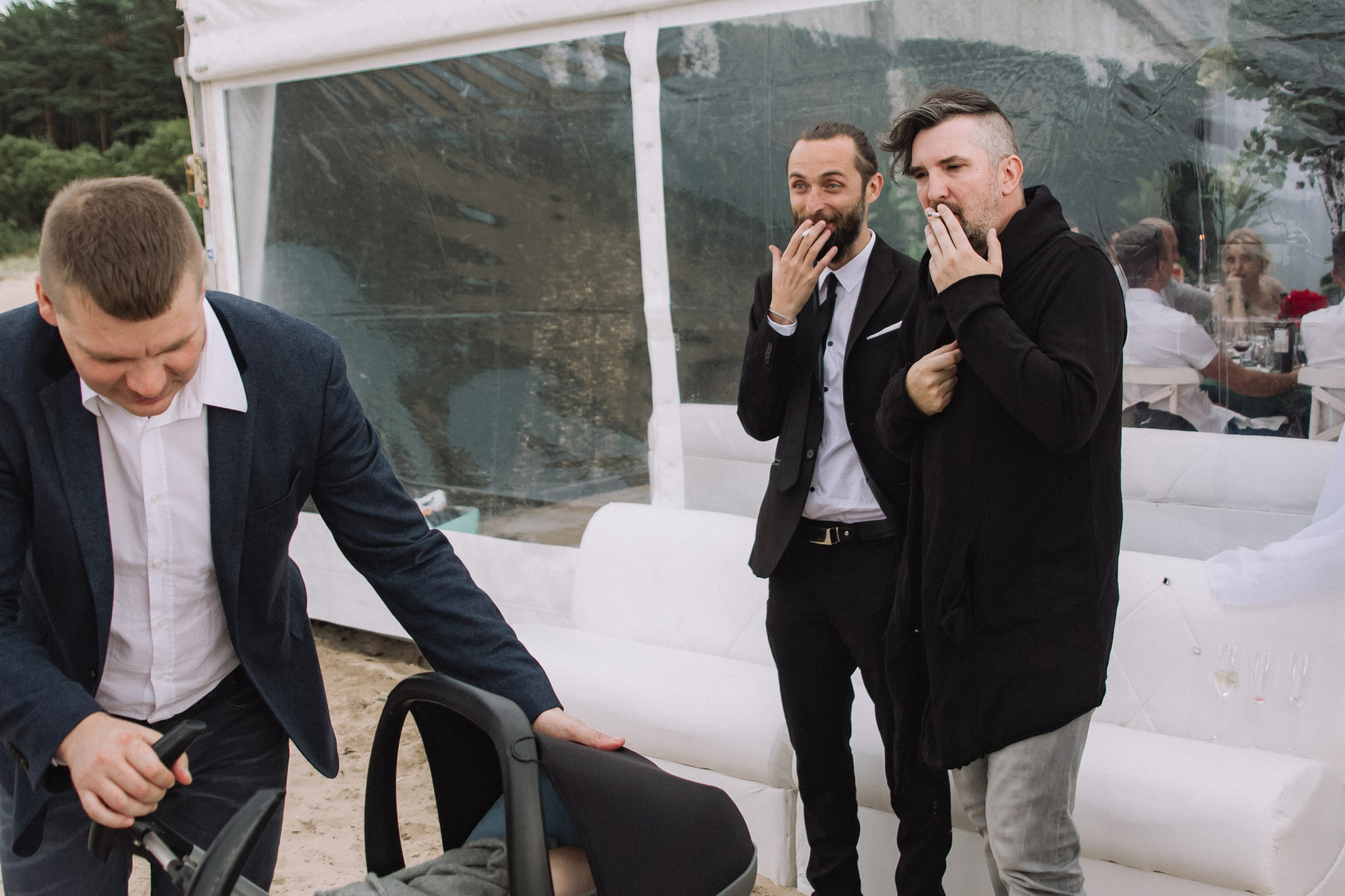 Wedding in Jurmala. Wedding and portrait photographer in Poland Vitali Frozen