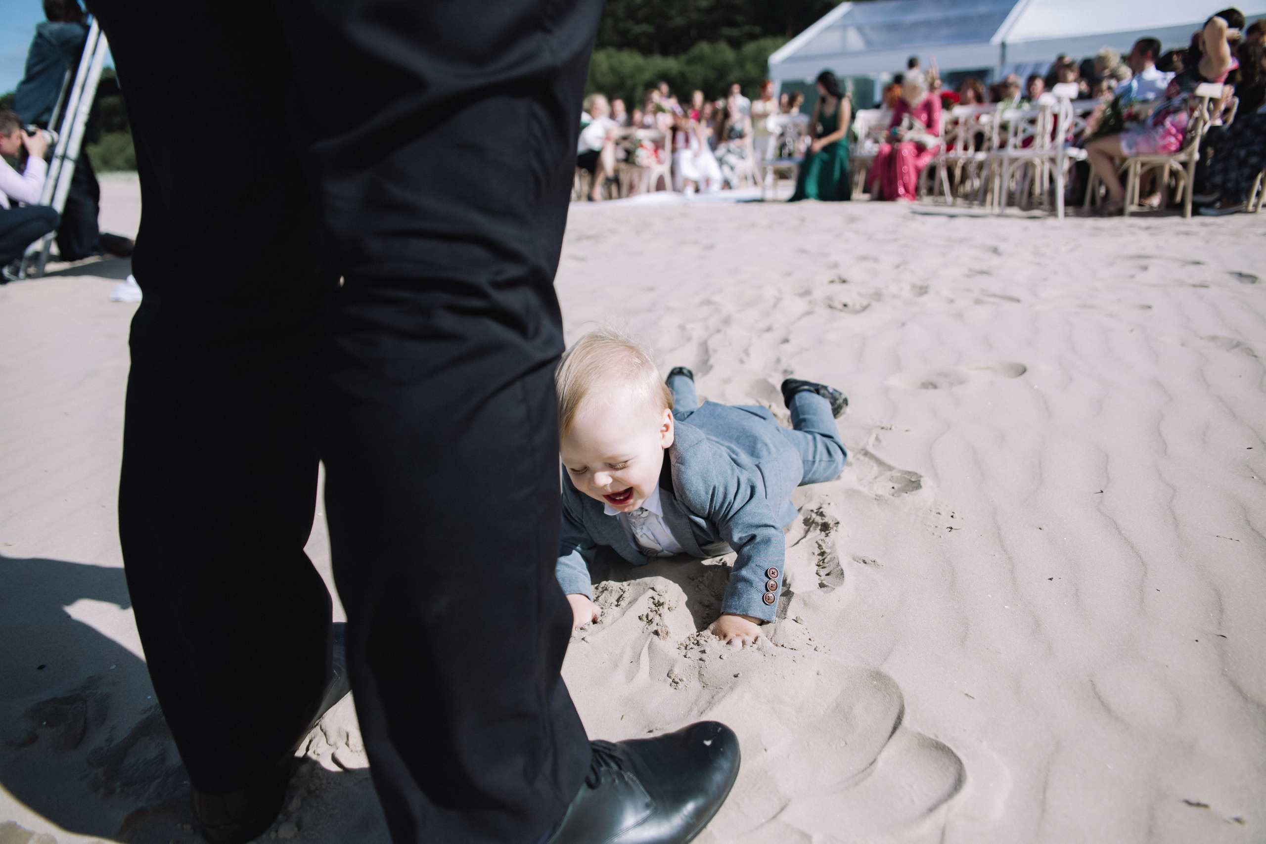 Wedding in Jurmala. Wedding and portrait photographer in Poland Vitali Frozen