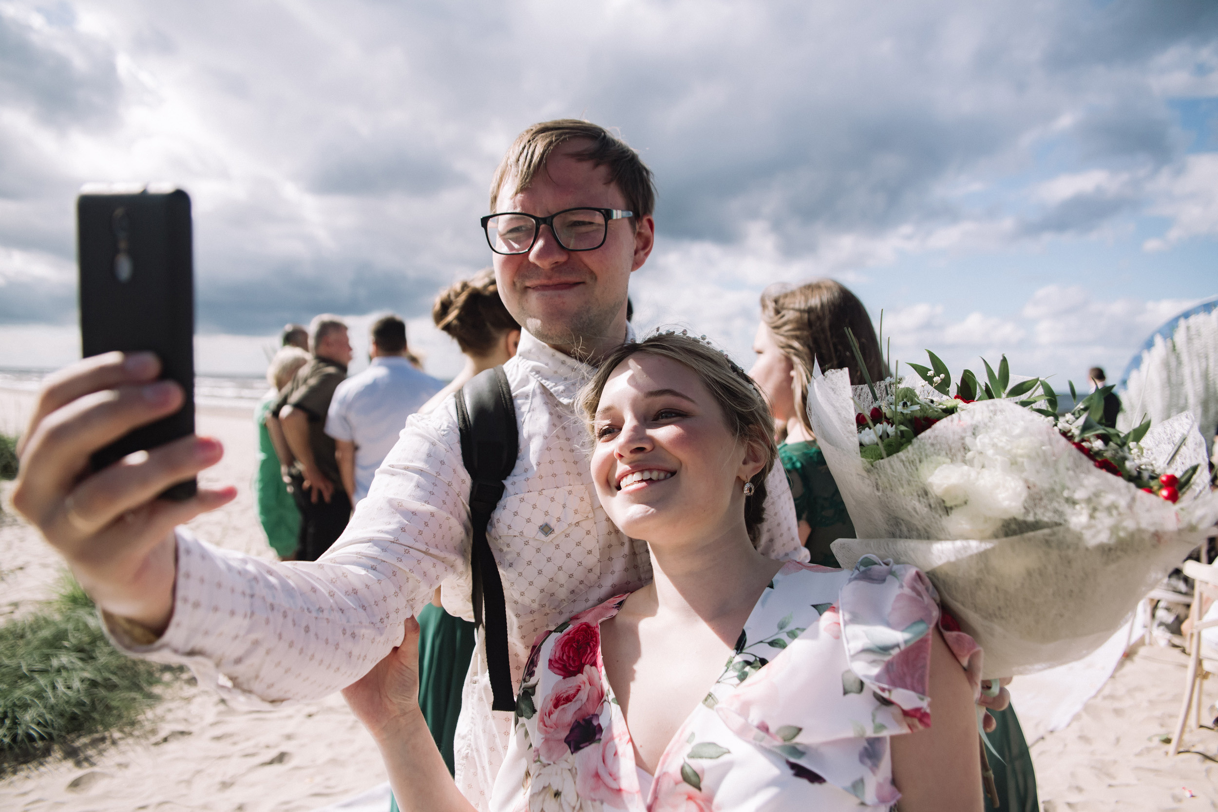 Wedding in Jurmala. Wedding and portrait photographer in Poland Vitali Frozen