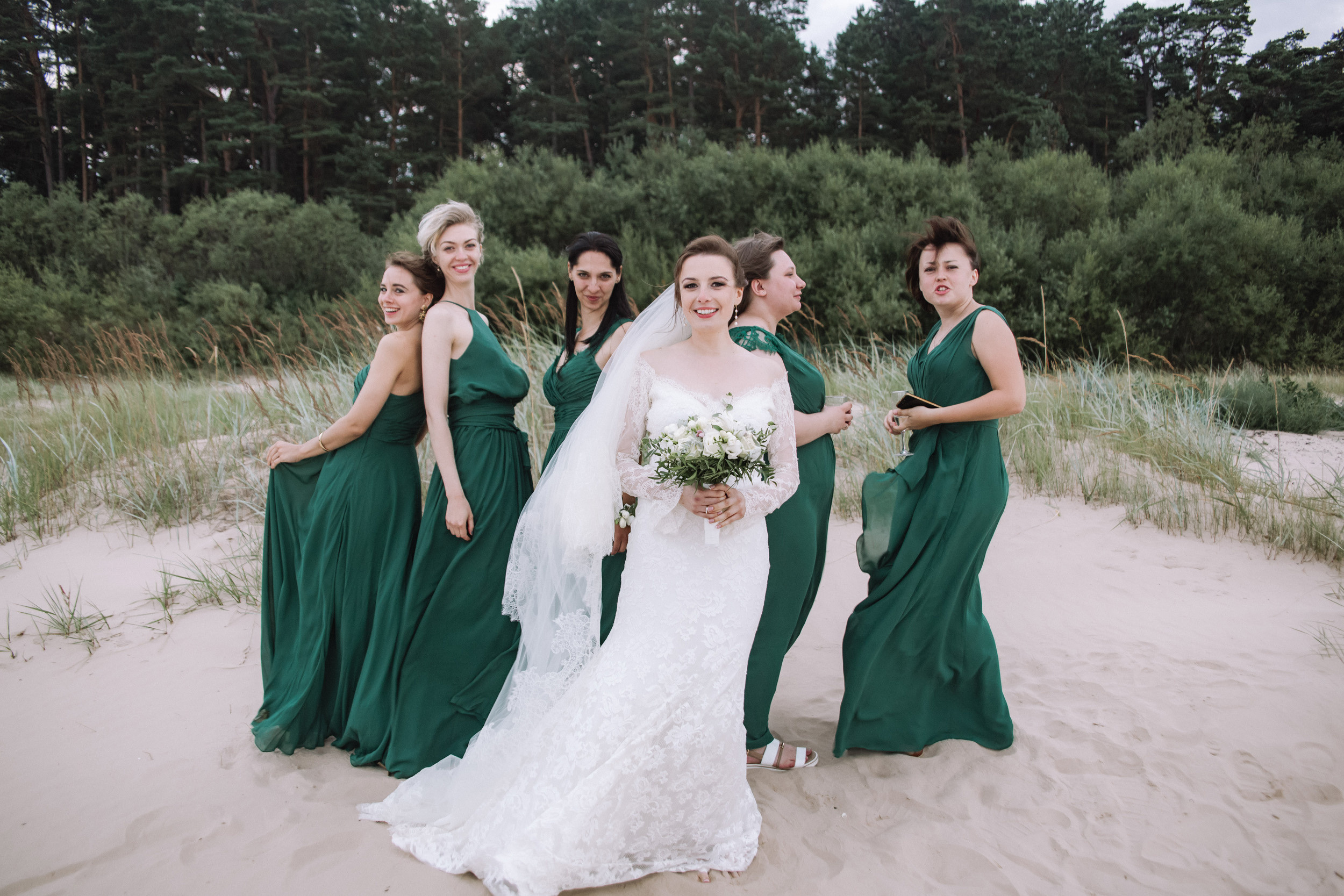 Wedding in Jurmala. Wedding and portrait photographer in Poland Vitali Frozen