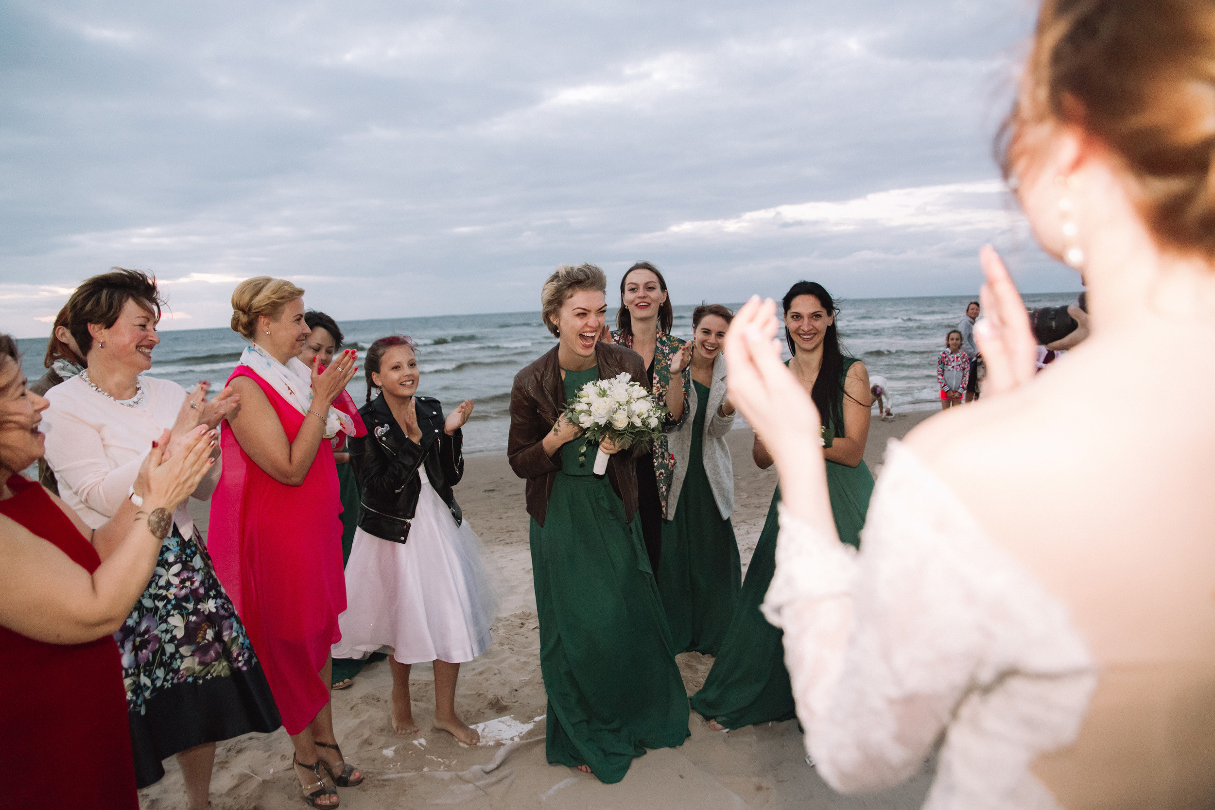 Wedding in Jurmala. Wedding and portrait photographer in Poland Vitali Frozen