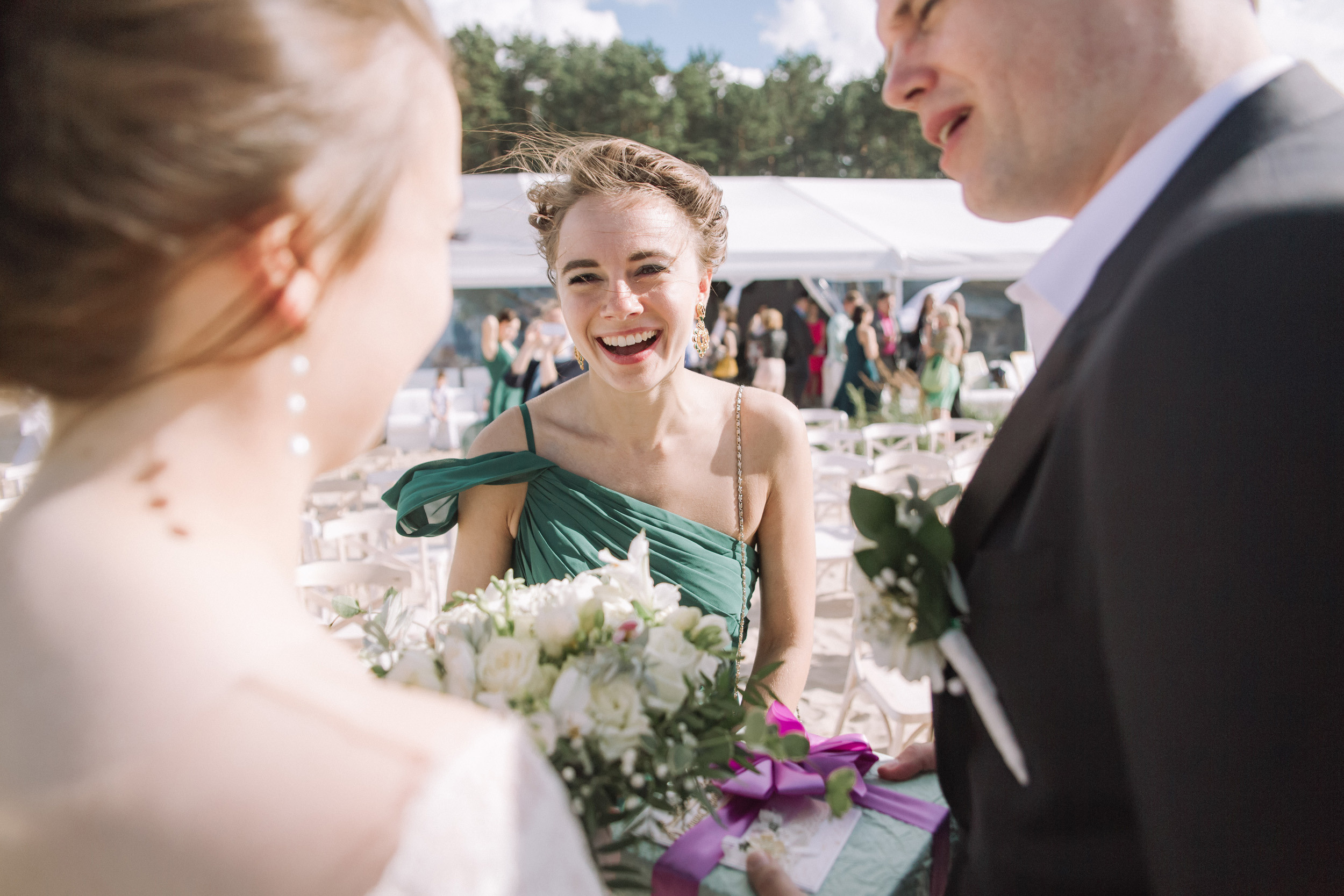 Wedding in Jurmala. Wedding and portrait photographer in Poland Vitali Frozen