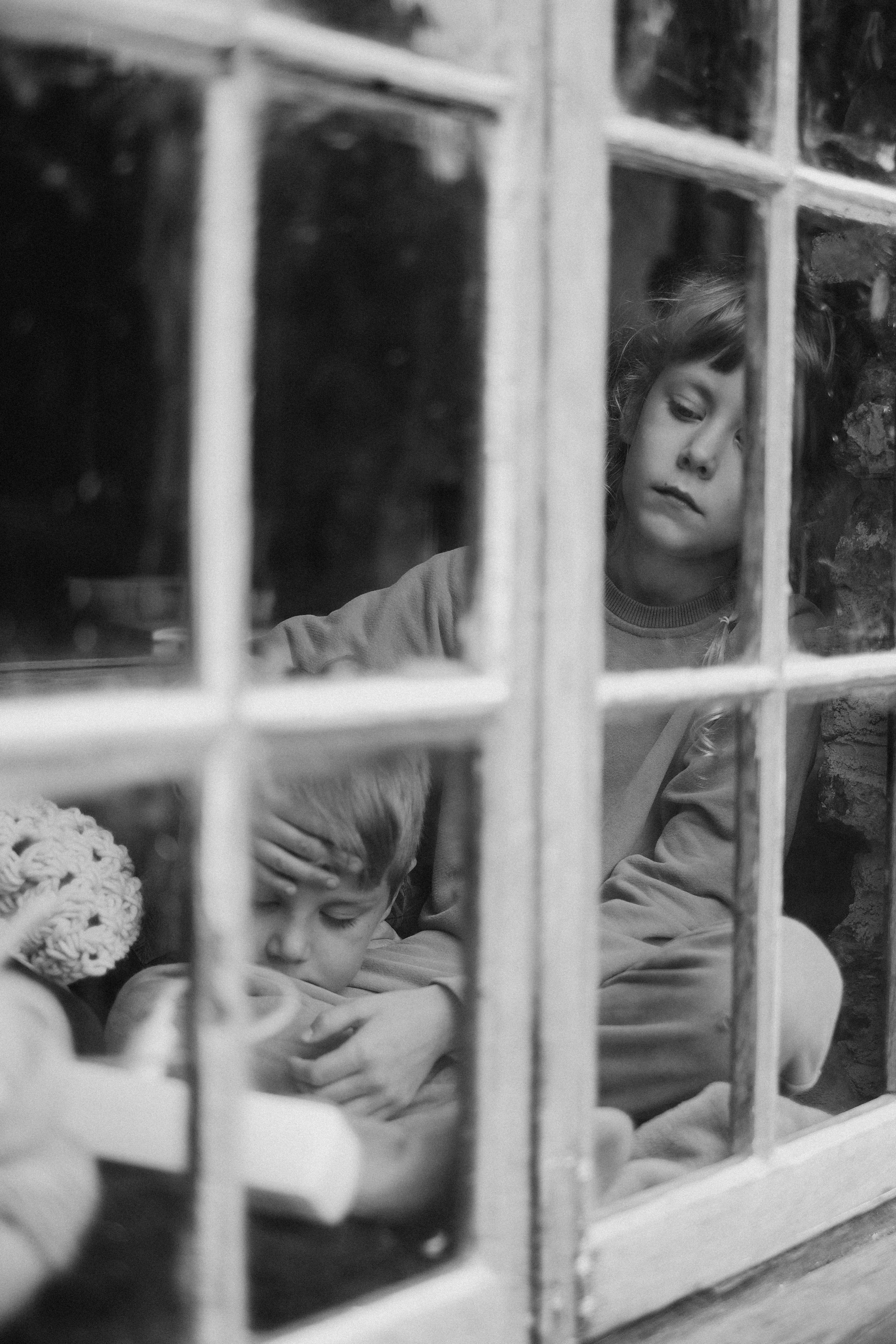 One year in a 500 years old house. Authentische Familienfotografie in Köln