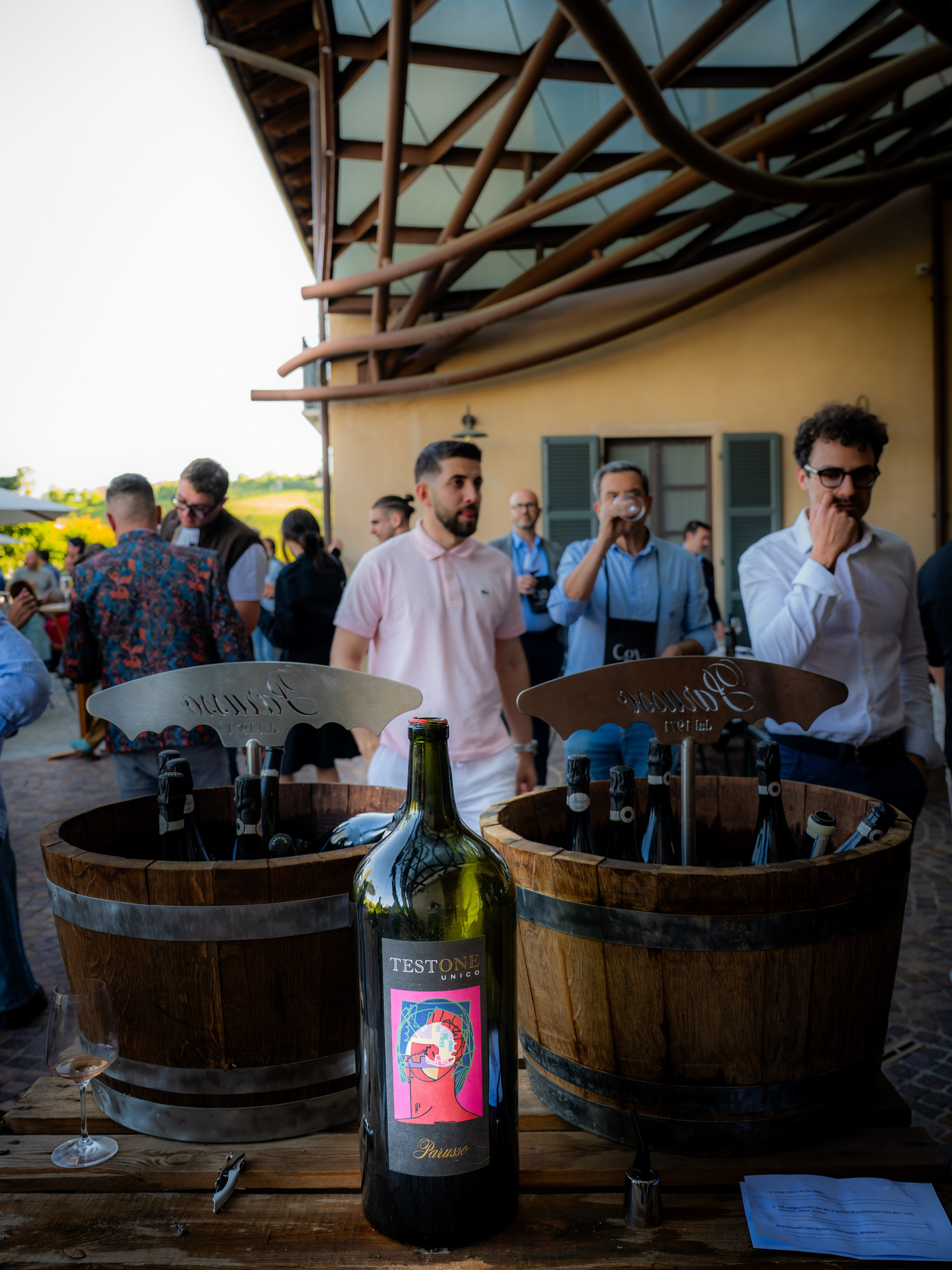 Cuzziol Grandi Vini e Cantine Parusso Monforte. “Gianmaria Coscia fotografo per passione”