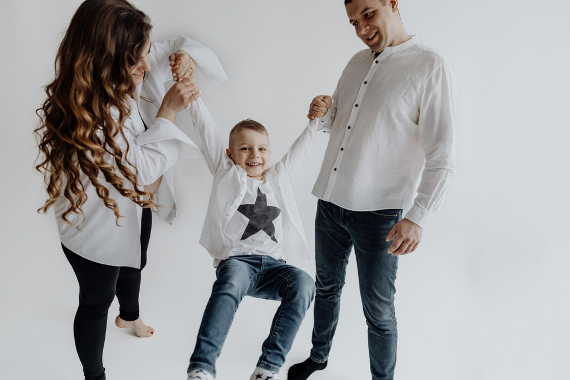 Сімейна студійна фотосесія. Photokostin.com