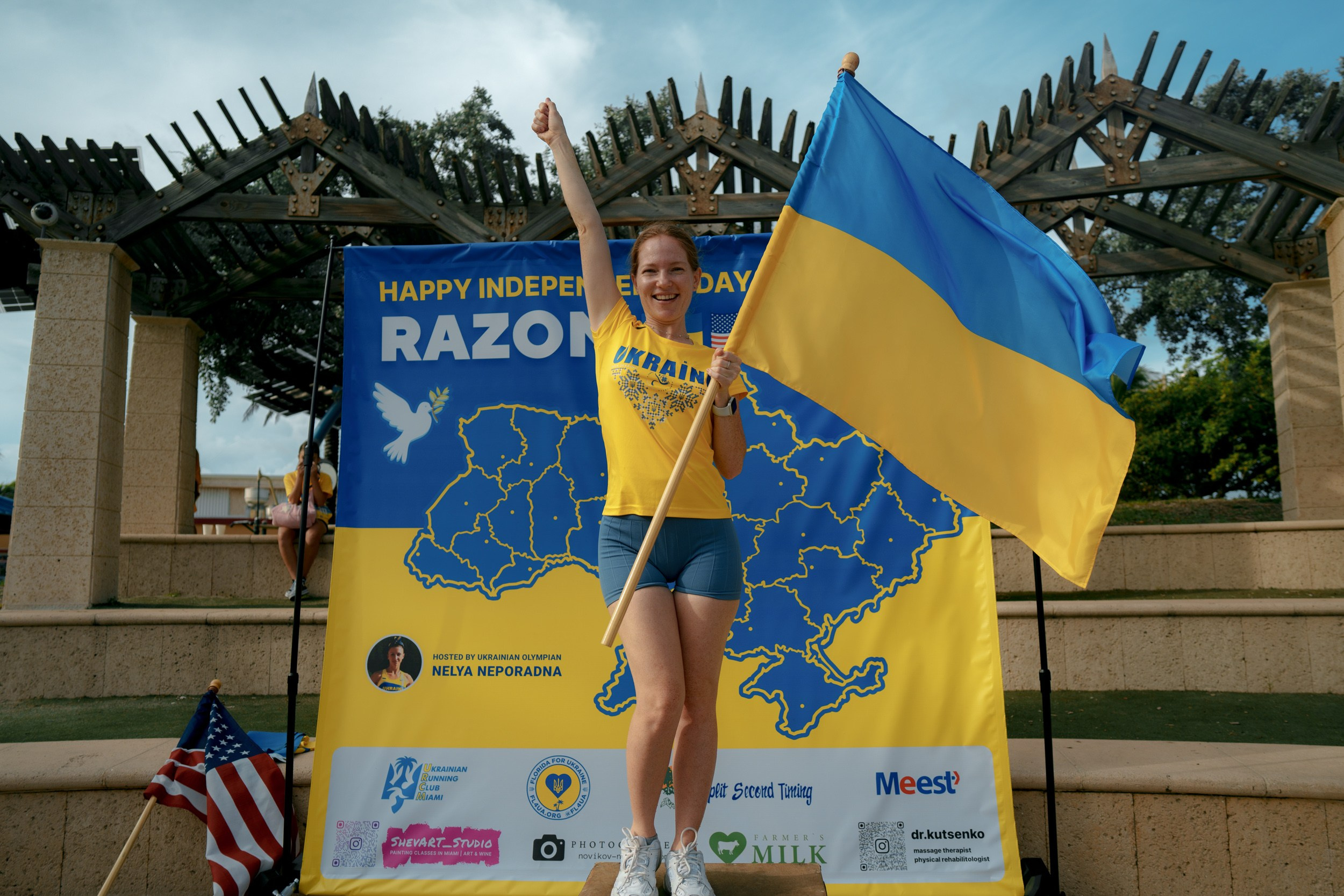 RAZOM RUN. ФОТОГРАФ ФЛОРИДА МАЙАМИ