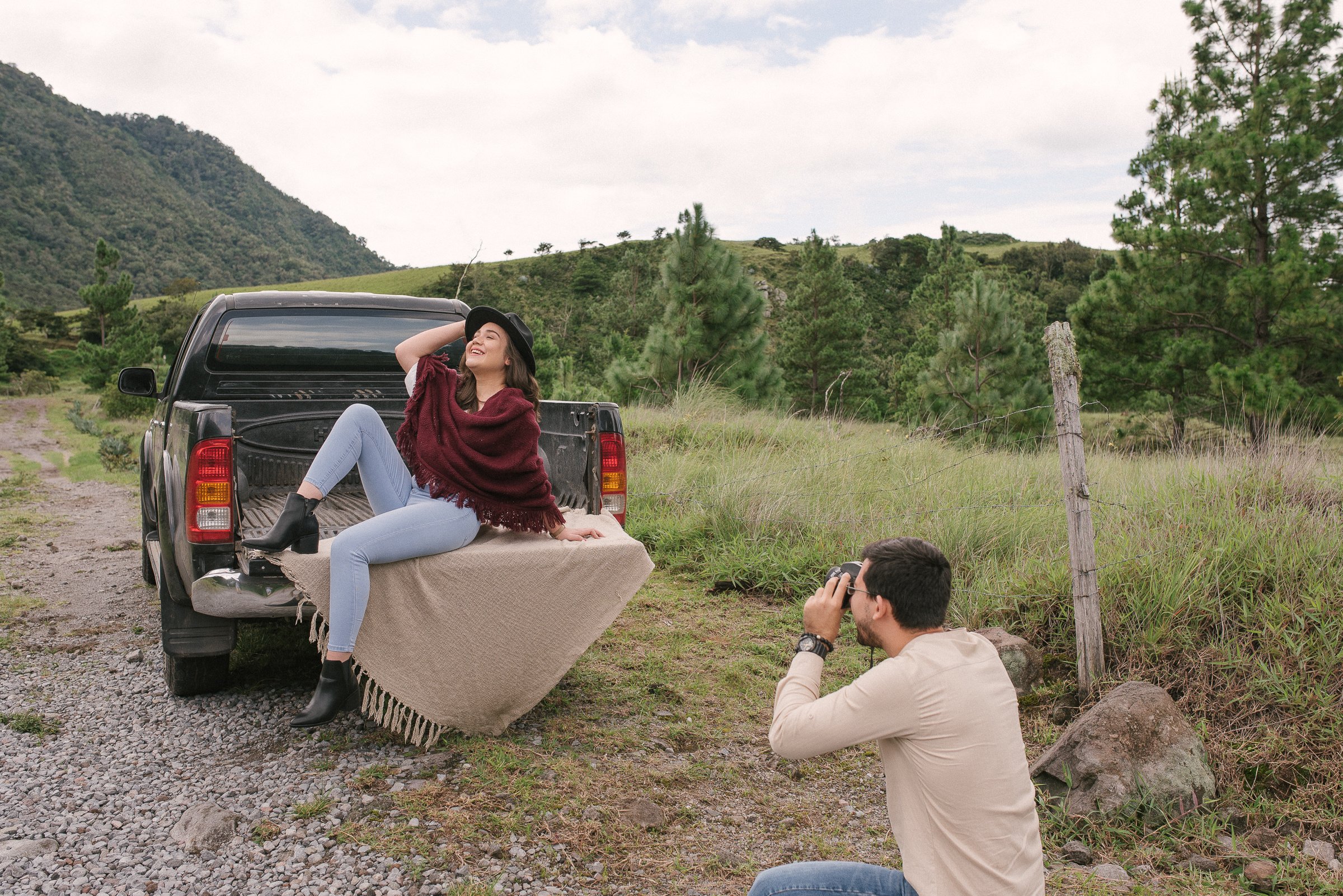 Love story Shocry & Dania. Fotógrafo familiar, retratos. Panamá, Chiriqui. Ruslán Rusakóv