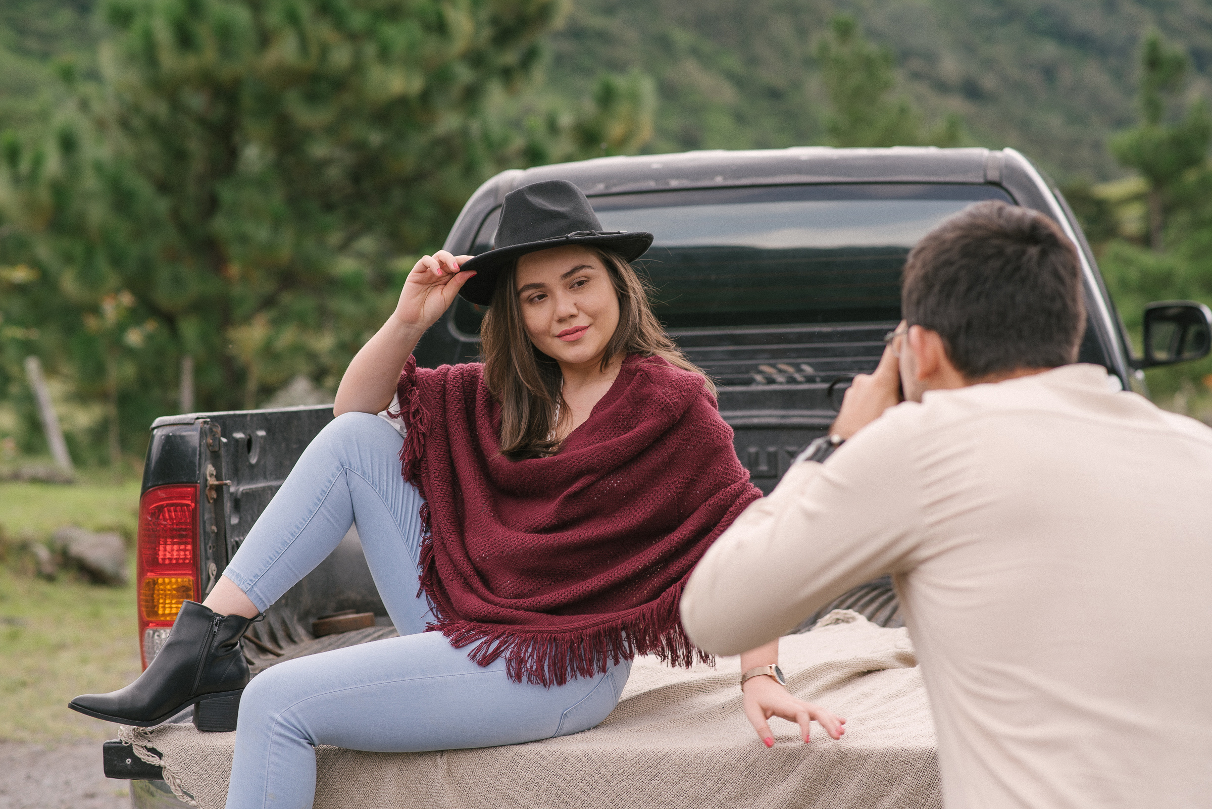 Love story Shocry & Dania. Fotógrafo familiar, retratos. Panamá, Chiriqui. Ruslán Rusakóv