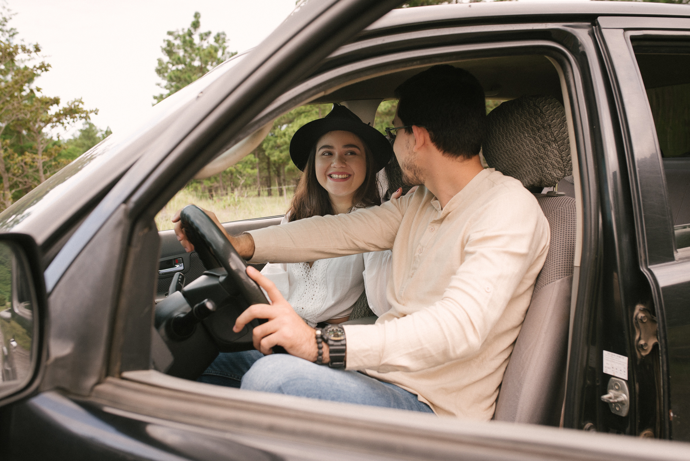 Love story Shocry & Dania. Fotógrafo familiar, retratos. Panamá, Chiriqui. Ruslán Rusakóv