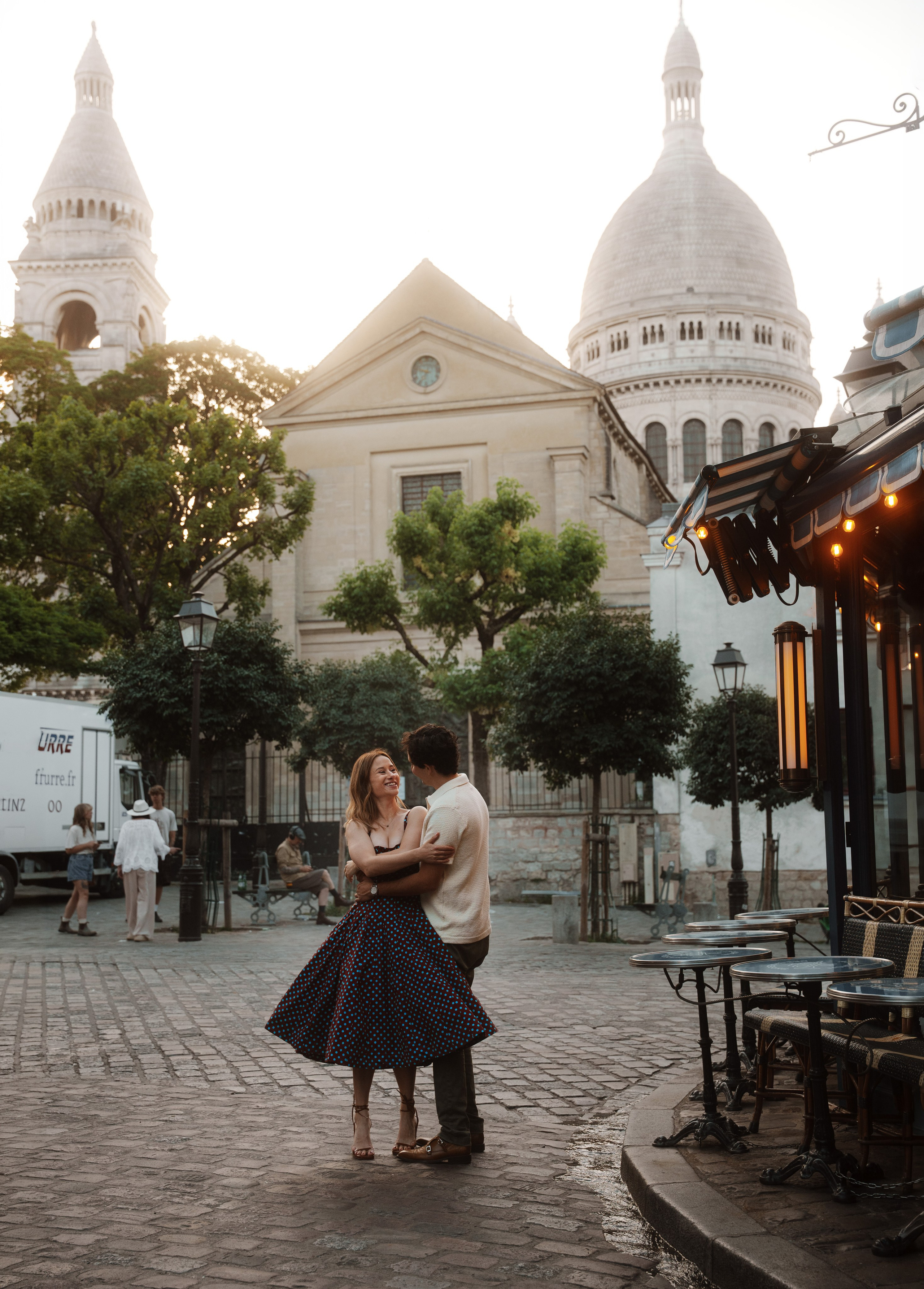 Julian & Sarah in Montmartre