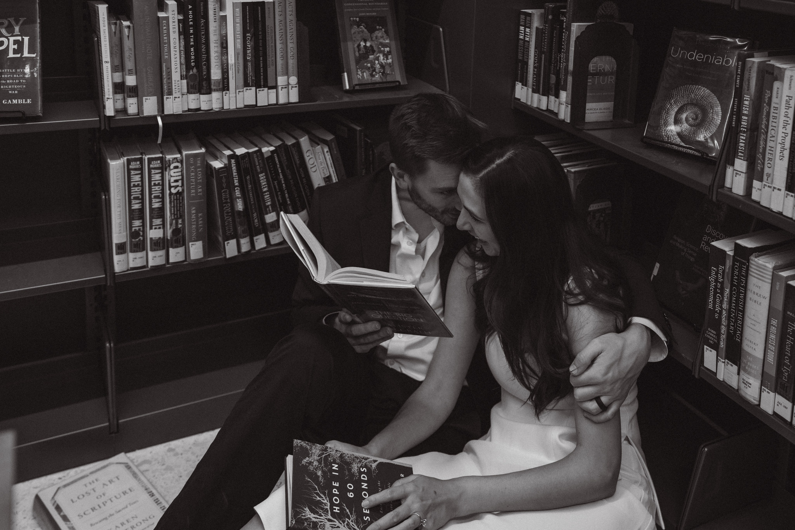 Library love story. New York + destination photographer