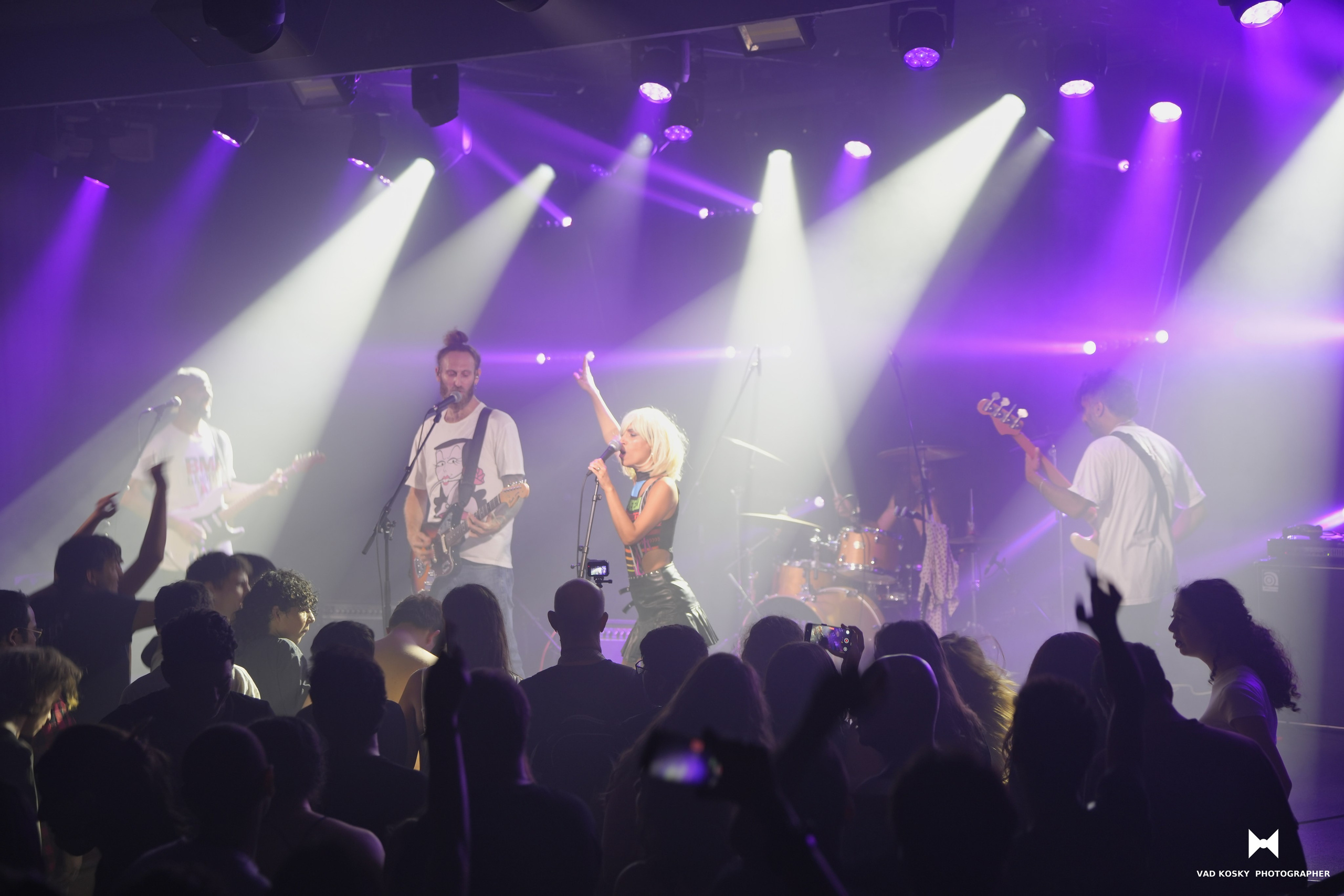 Roy Star & Group — Nirvana tribut TLV Grey club. Vad Kosky Photographer