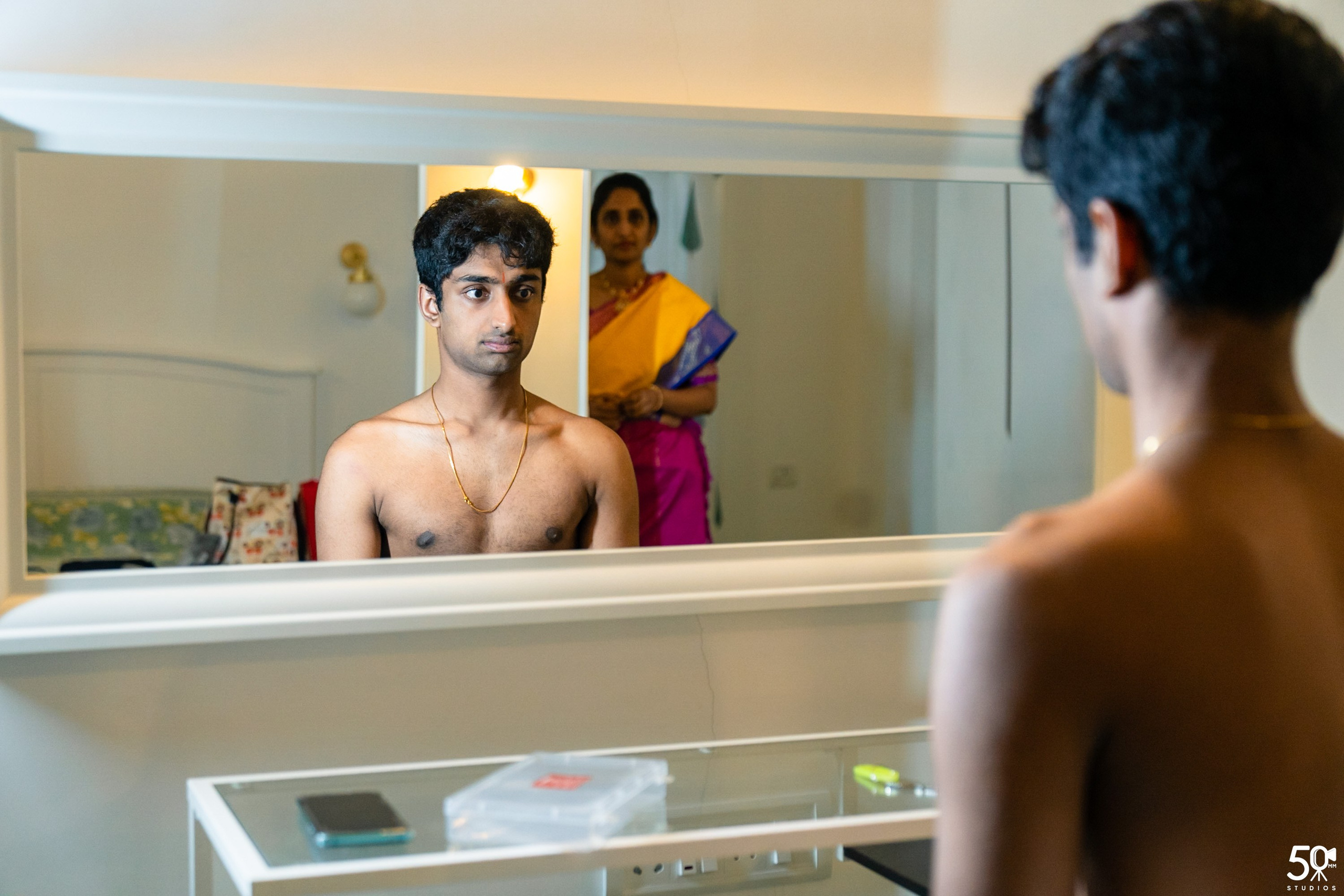 SANJAY AND SAKETH UPANAYANA. 50mm STUDIOS