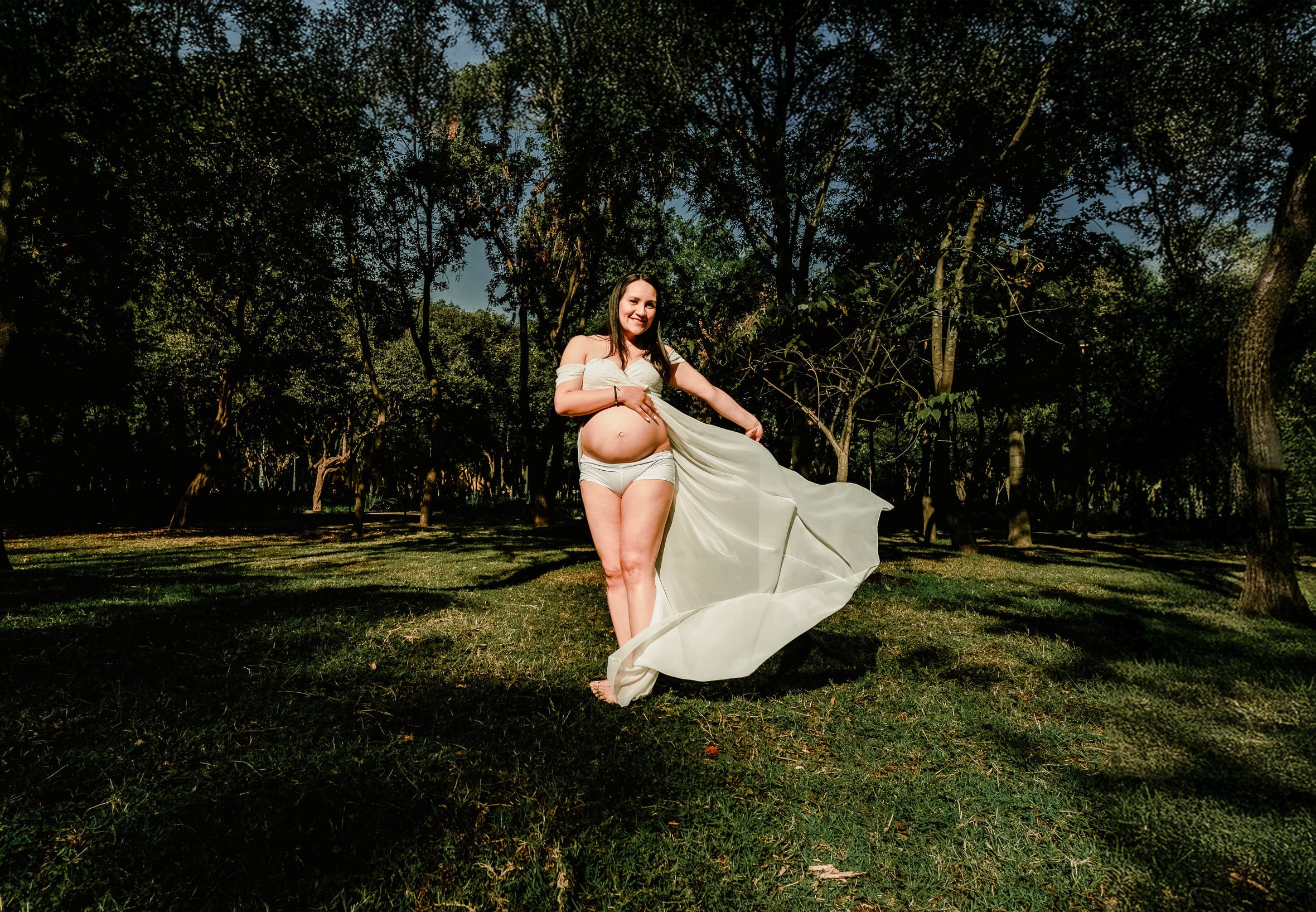 Waiting for twins. Wedding and family photographer in Mexico City