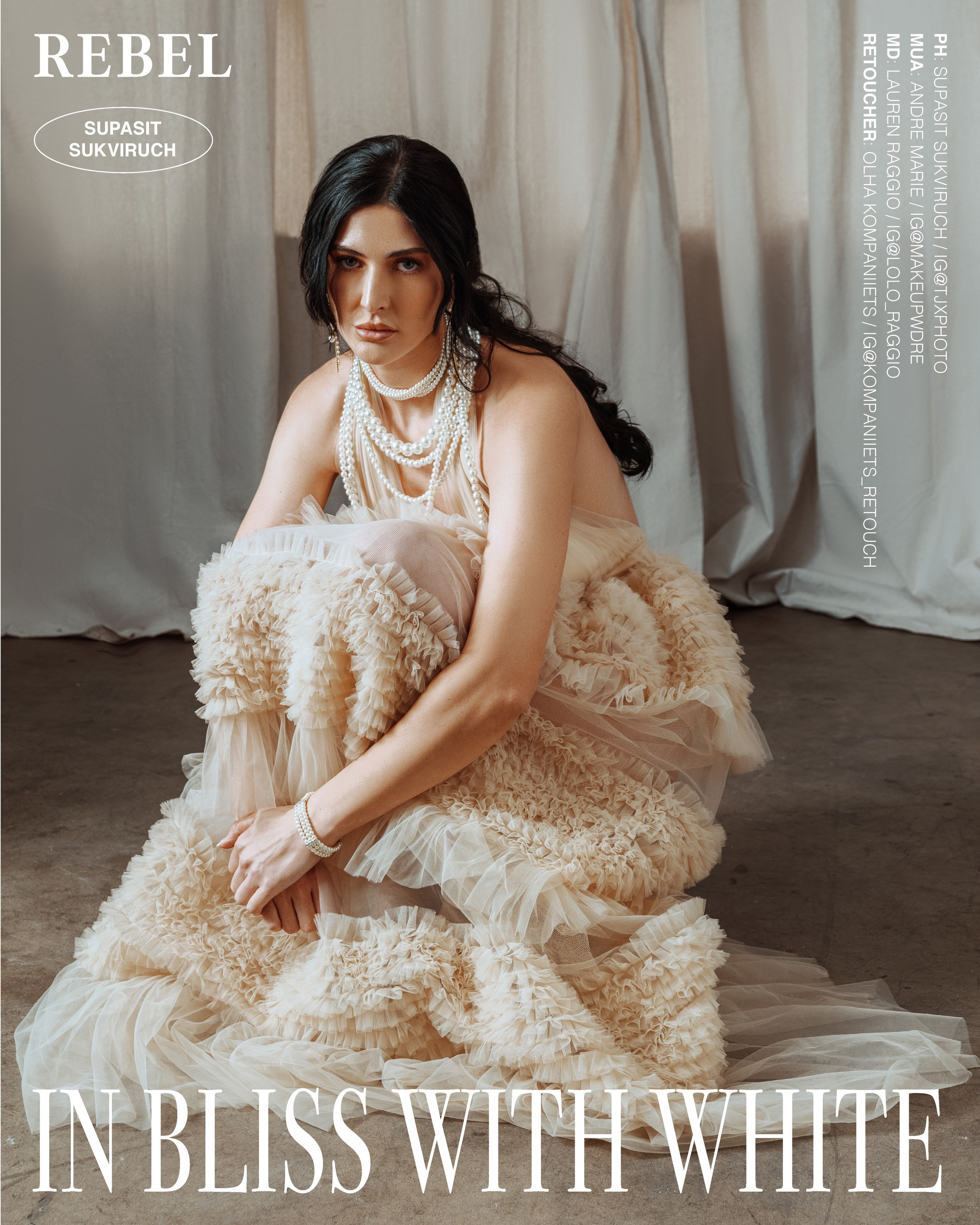 REBEL. Professional high end photo retoucher Olha Kompaniiets