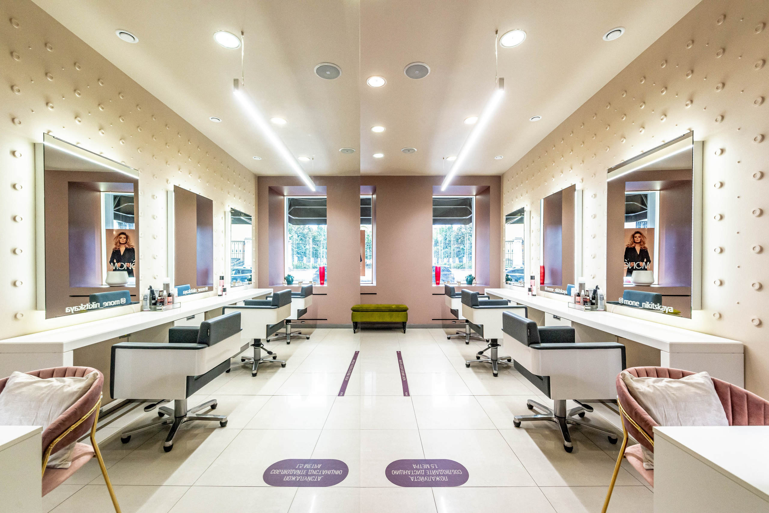 Салон красоты Mone Никитская. PHOTOGRAPHER QUINTANA ROO