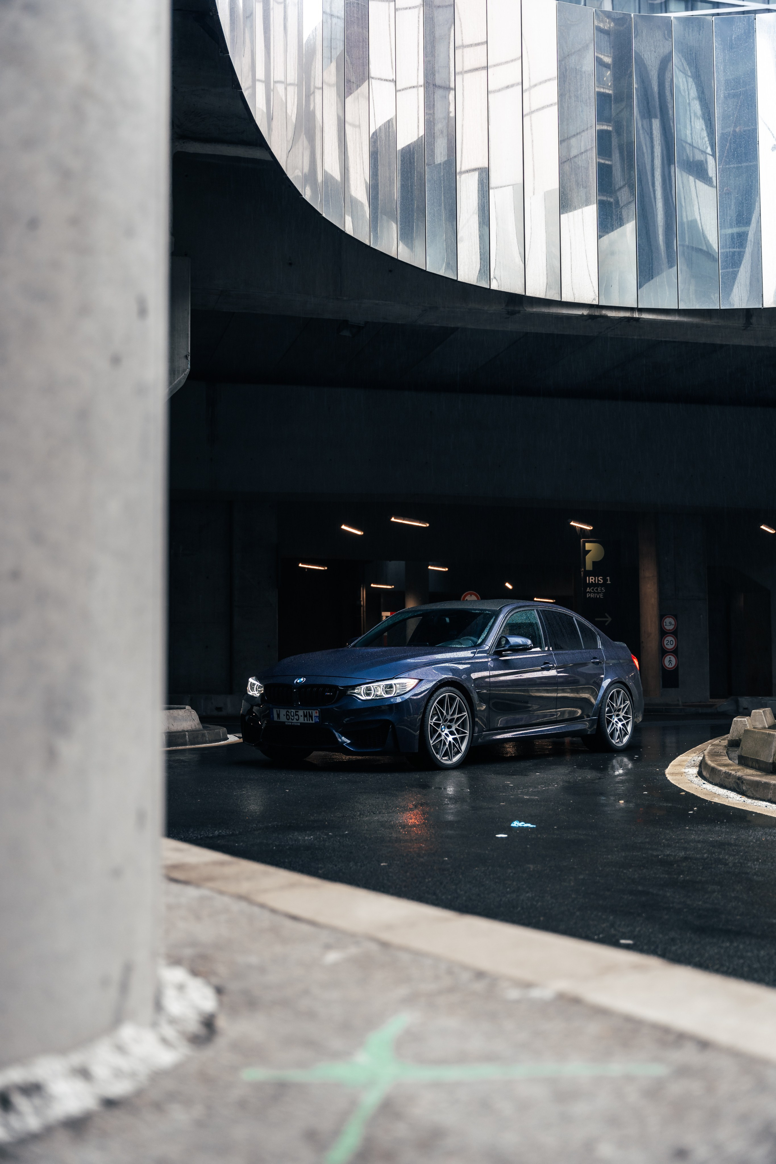 BMW M3 JAHRE. Photographe de voitures à Paris — Vitalii Motruk