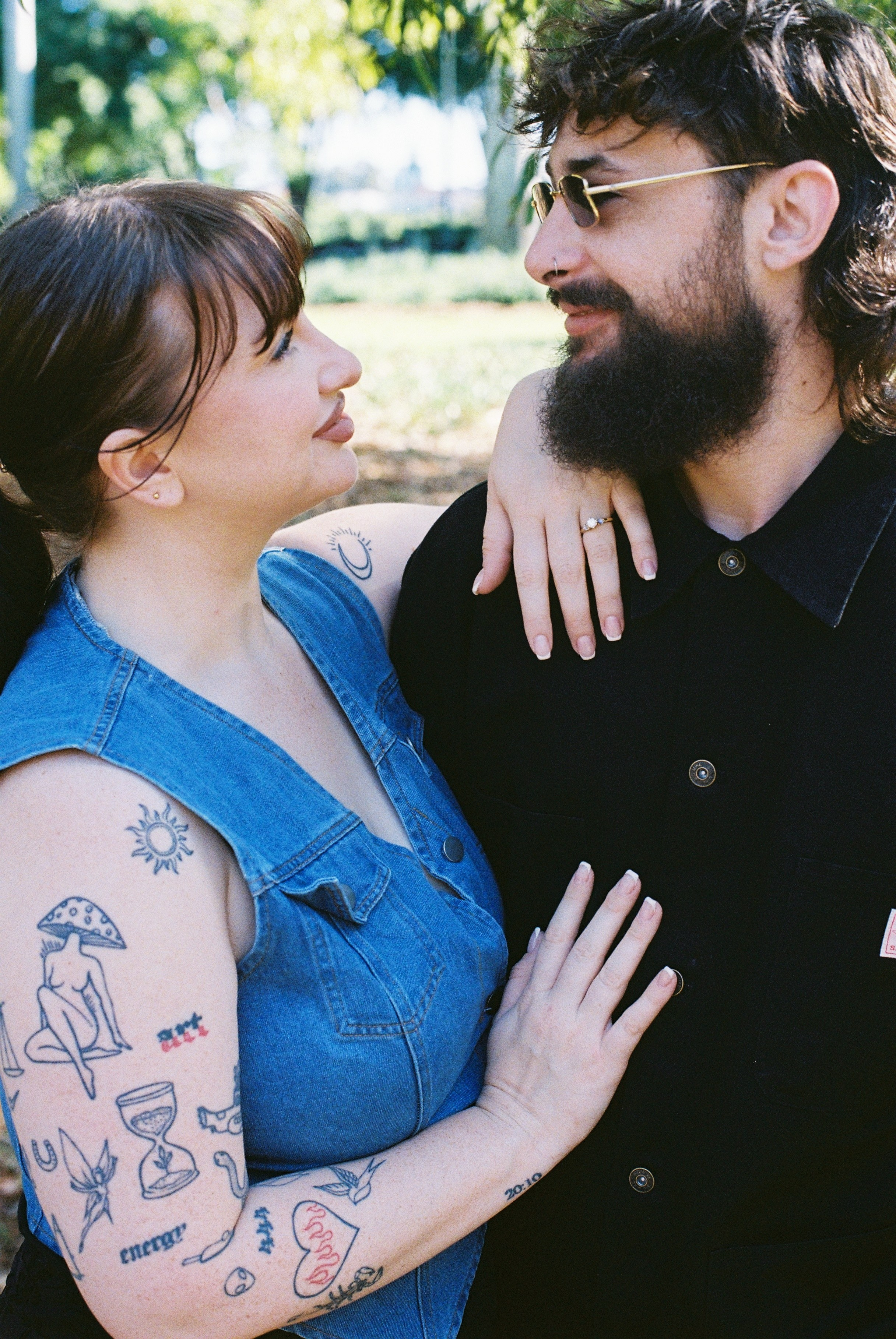Noel & Rebekah. Film photographer