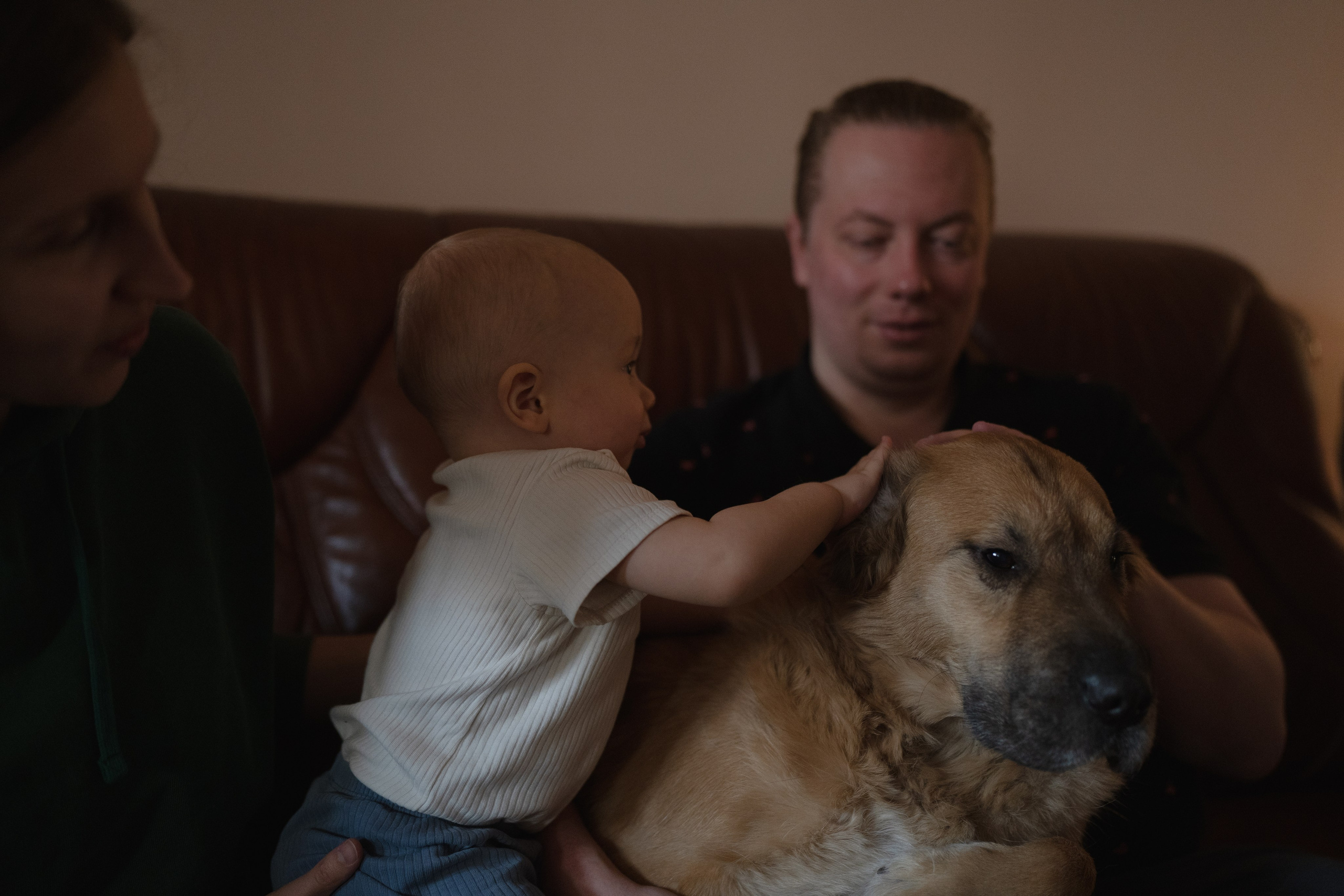 Alena, Vlad and their son Lev. Main