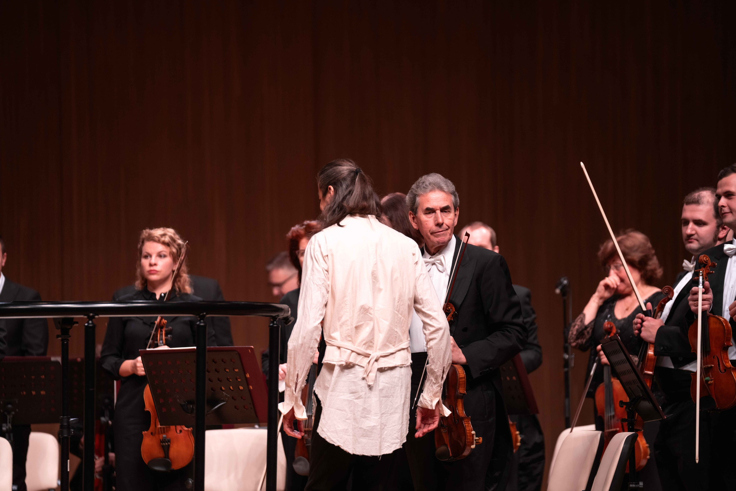 The Tchaikovsky Academic Grand Symphony Orchestra in Baku. Wedding&Event photographer Ismail Rzayev in Baku