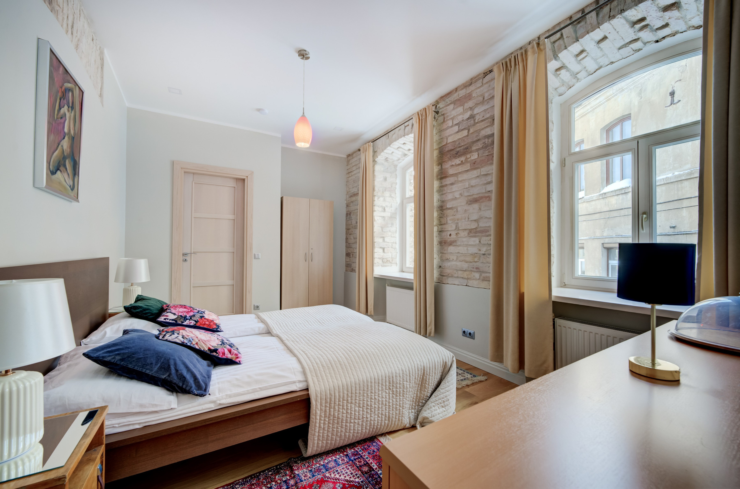 Profesionalus erdvaus buto interjero pateikimas.