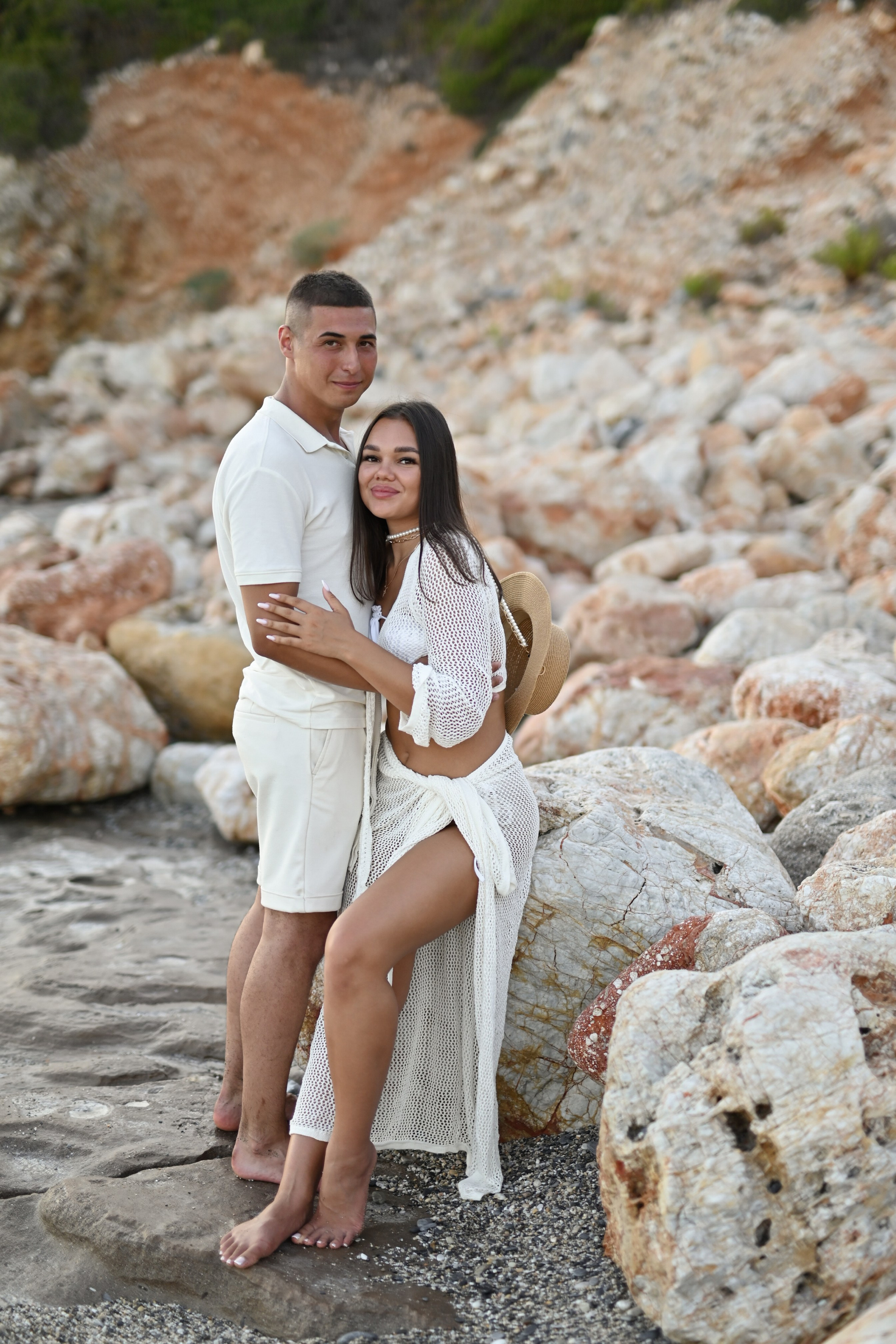 Love story на пляже Улаш. Photographer in Alanya, Side, Manavgat. Türkiye