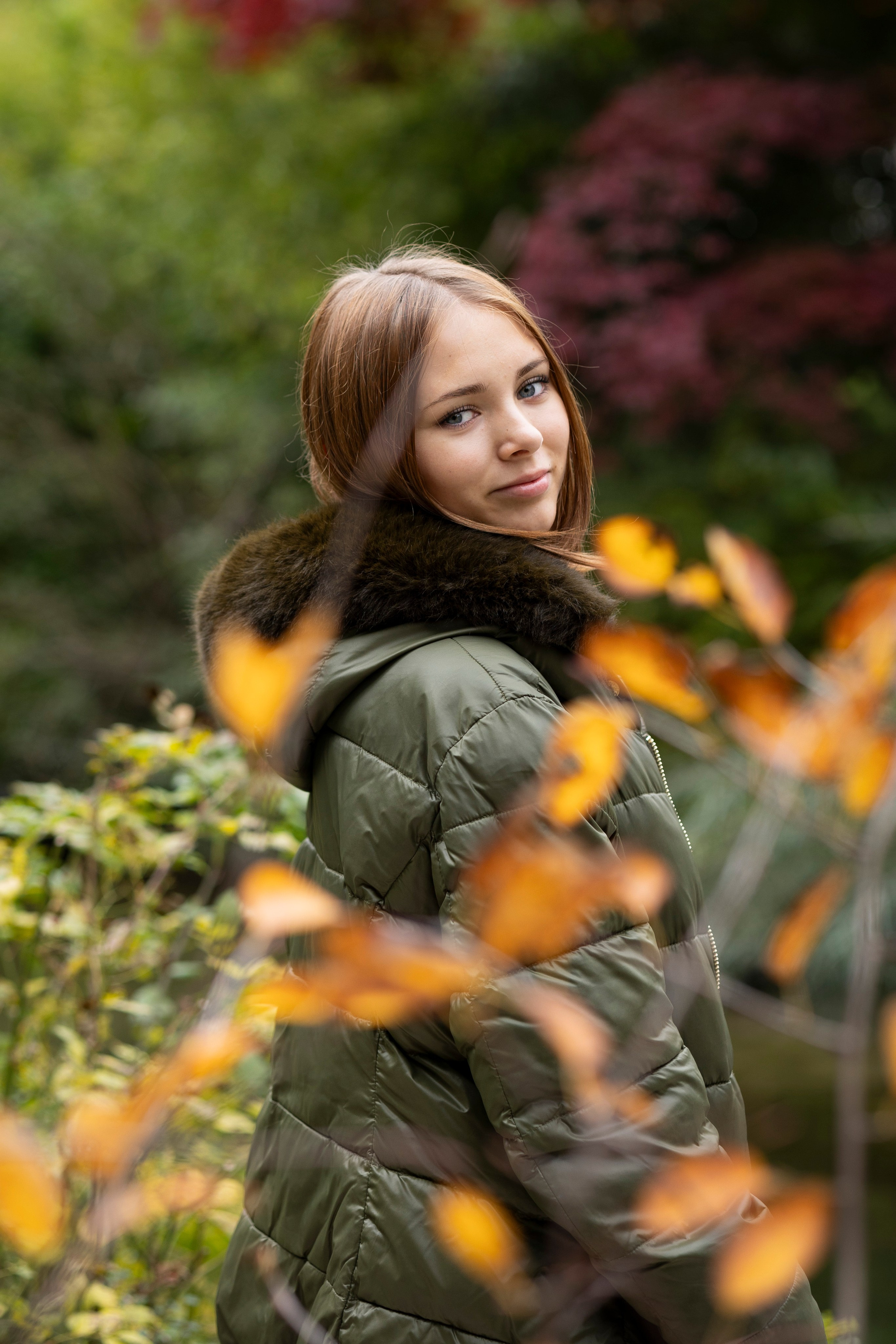 Autumn. Photographer in Munich