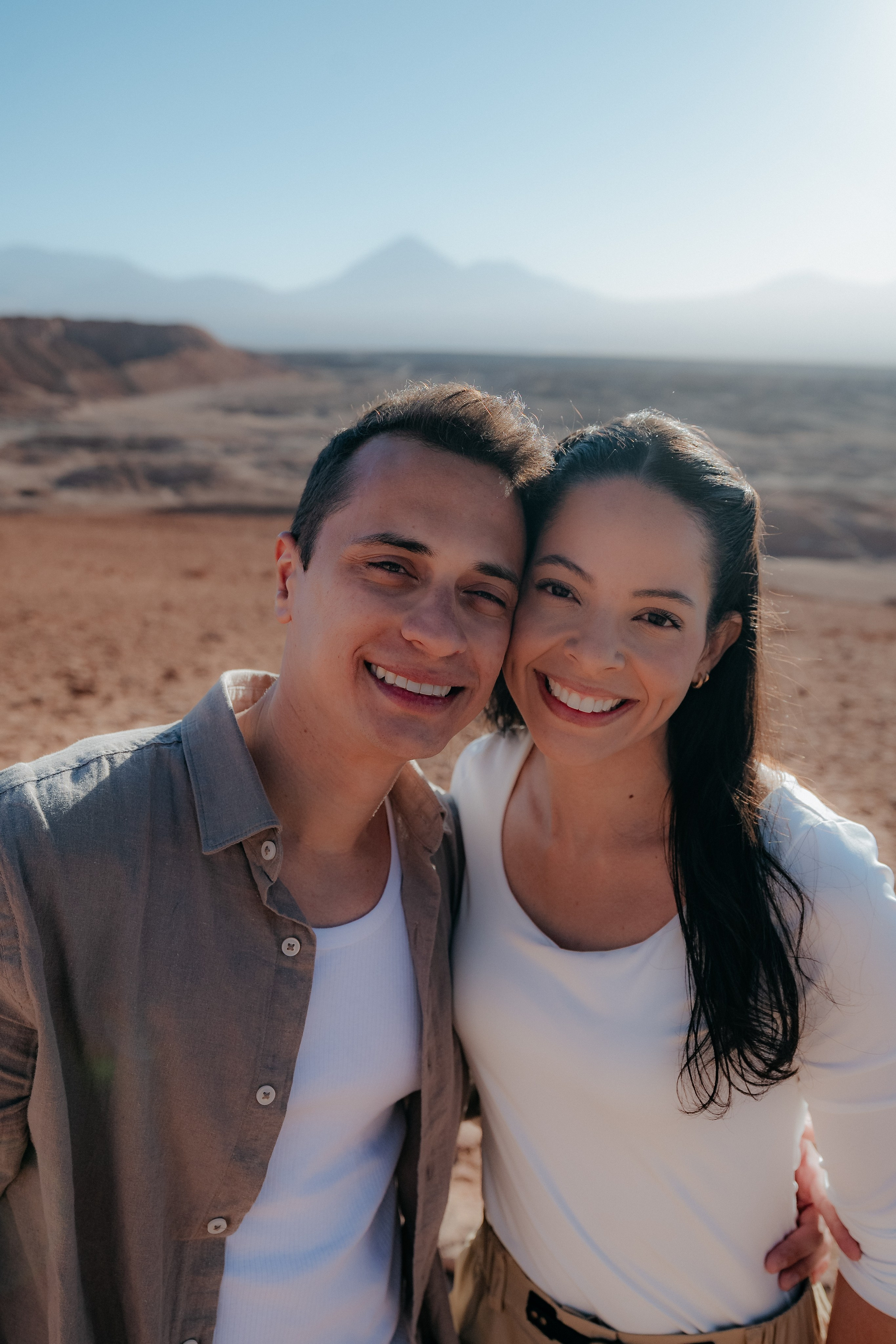 Sessão casual no Vale dos Cogumelos. Fotógrafo em San Pedro de Atacama