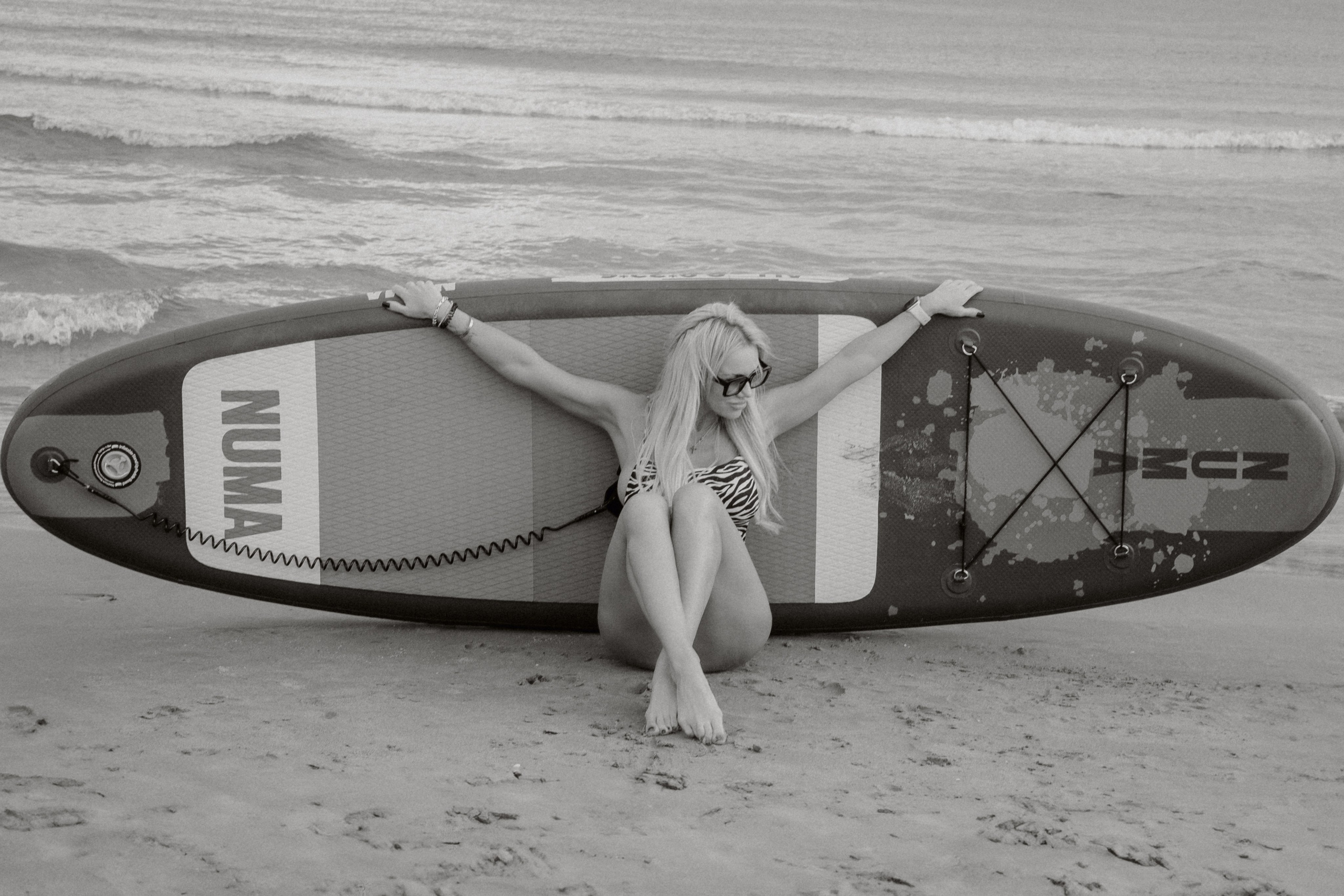 Sesión individual en la playa. Fotografía profesional en Calafell - Elena Medvedeva