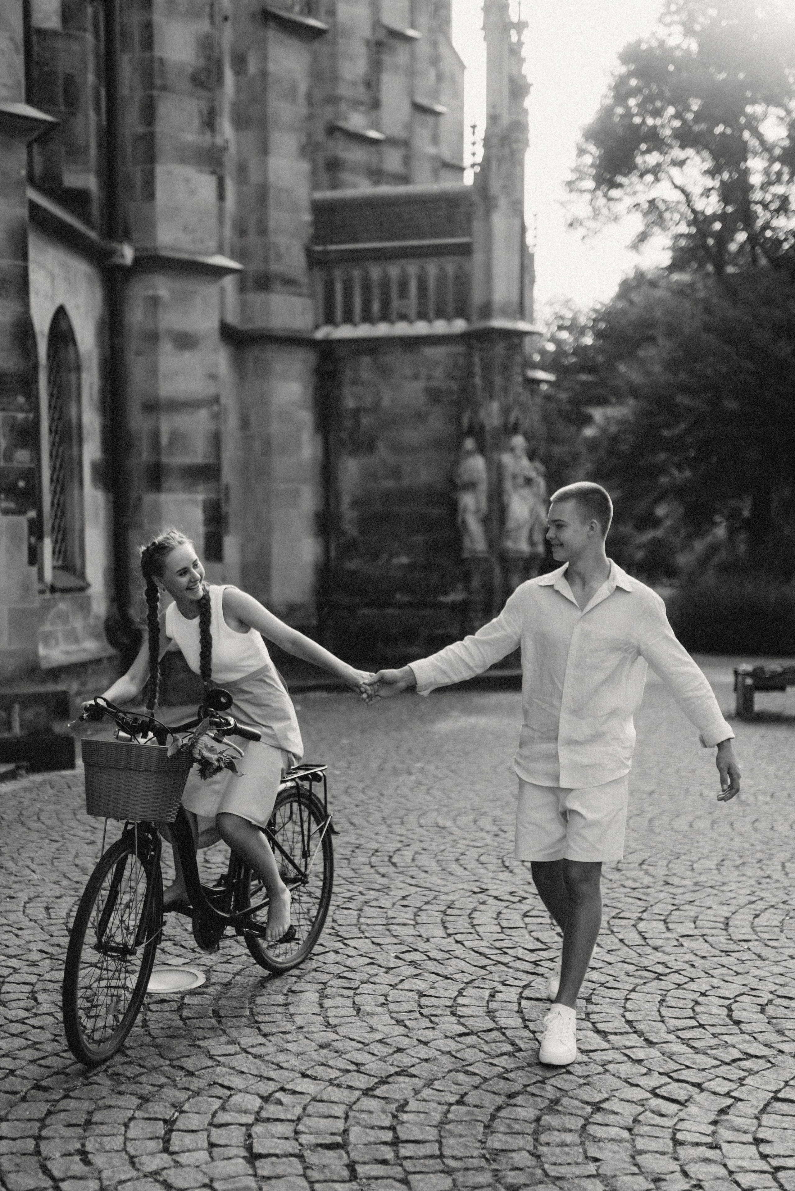 Fahrradliebe. Семейный фотограф Лейпциг, Германия